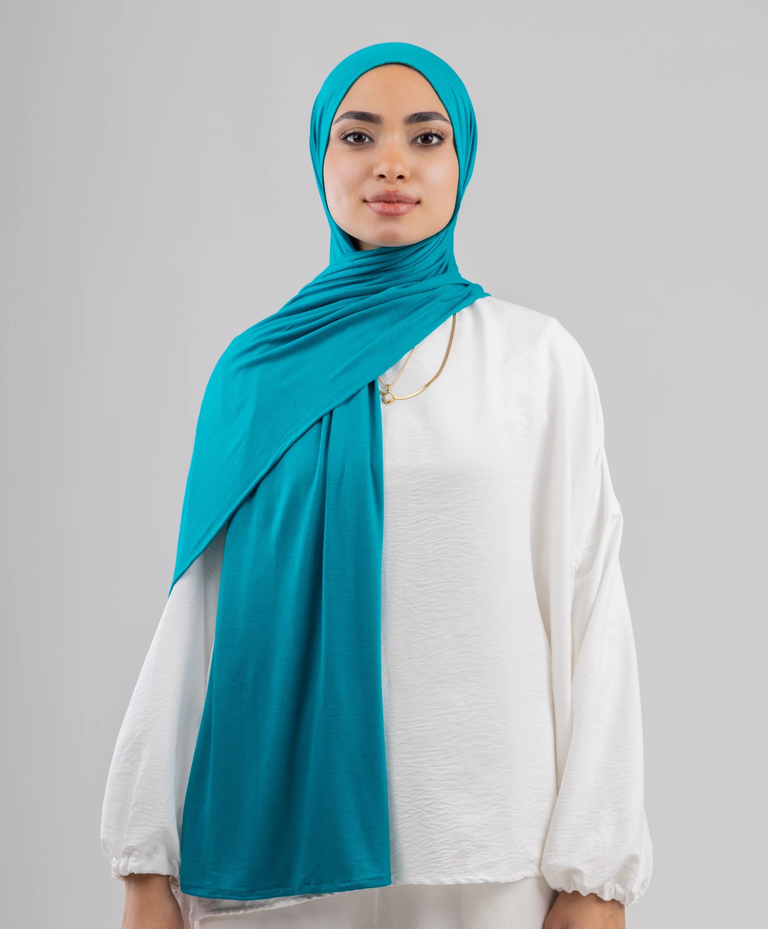 Plain Cotton Lycra Scarf - Image 76