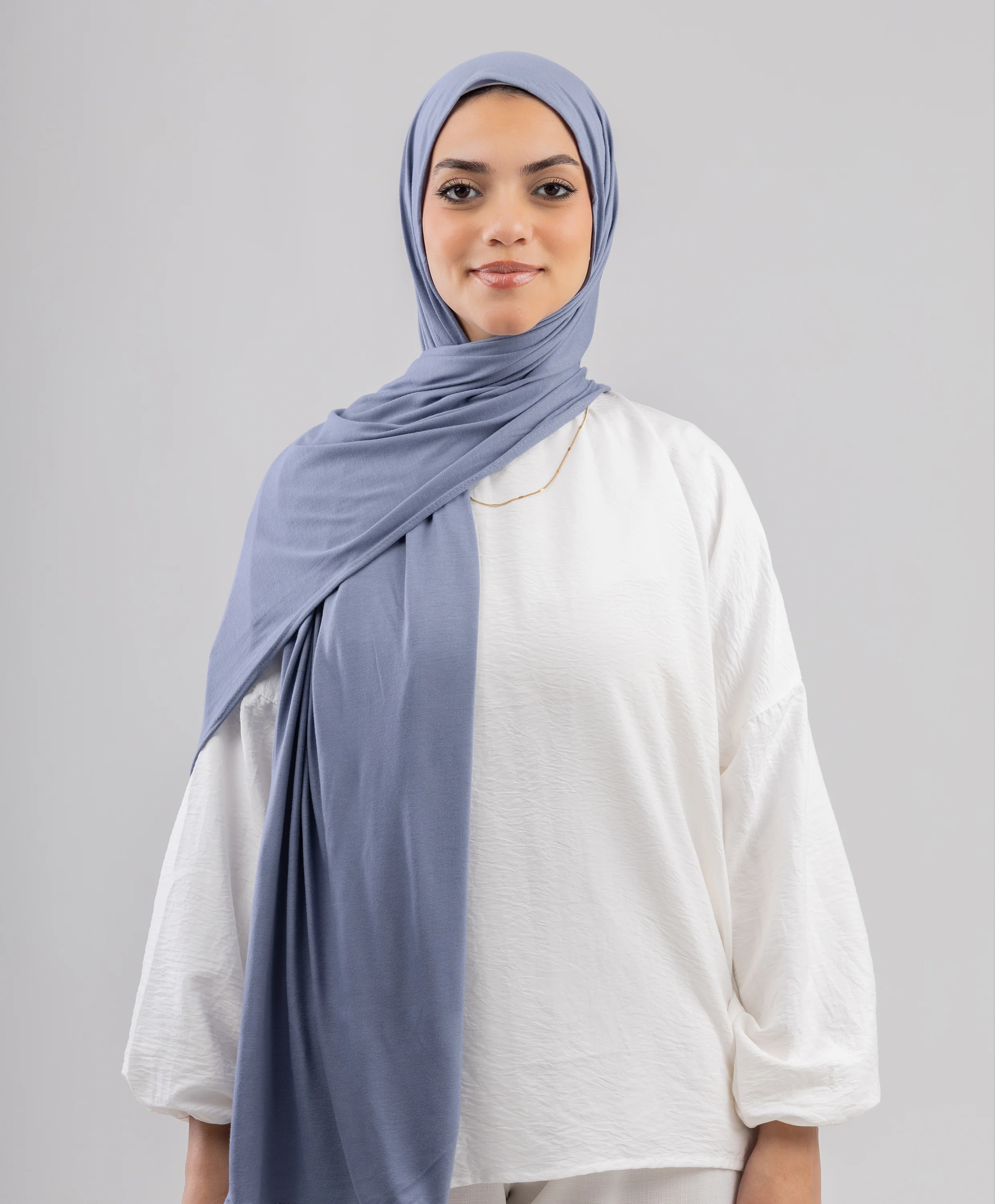 Plain Cotton Lycra Scarf - Image 78