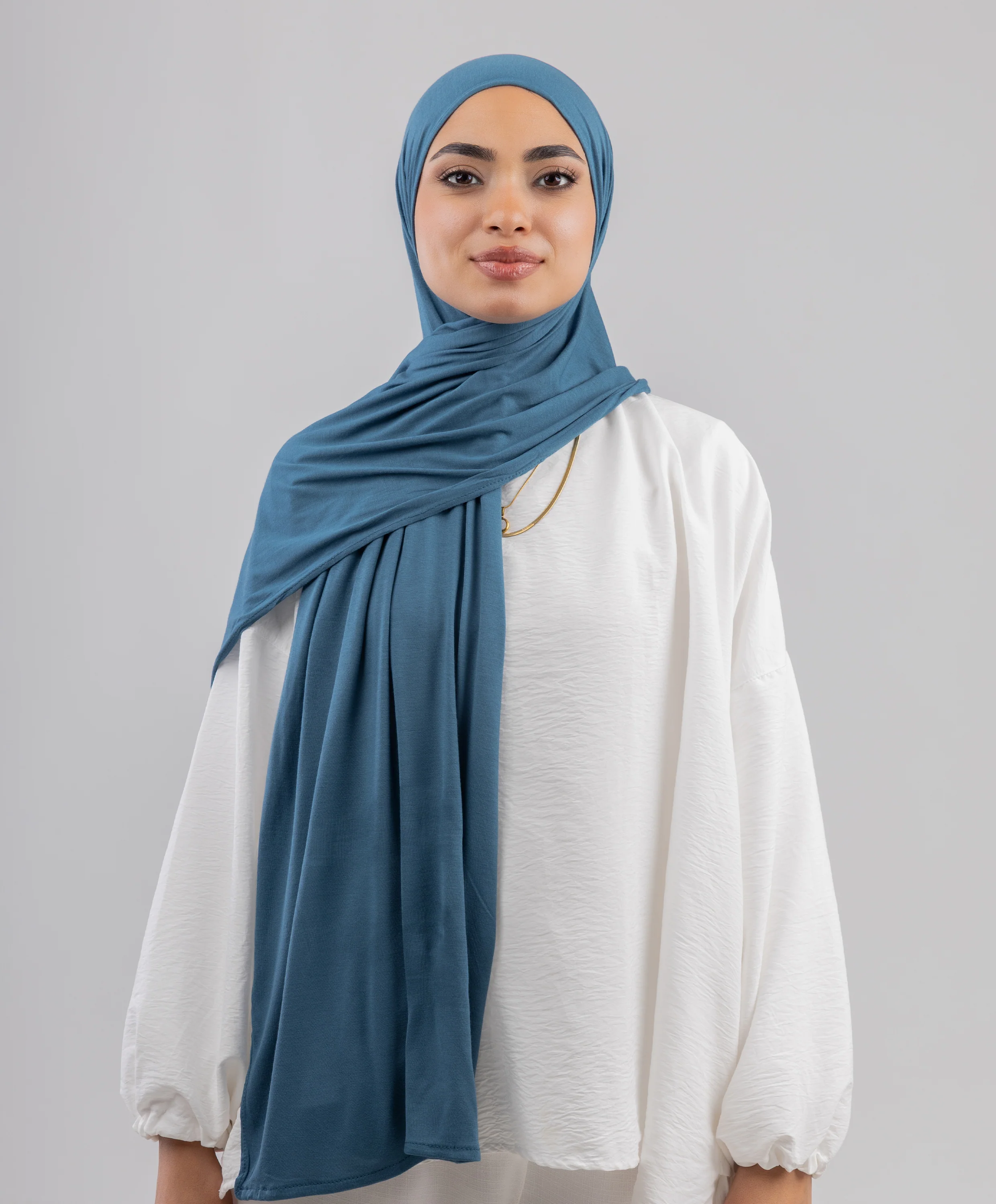 Plain Cotton Lycra Scarf - Image 79
