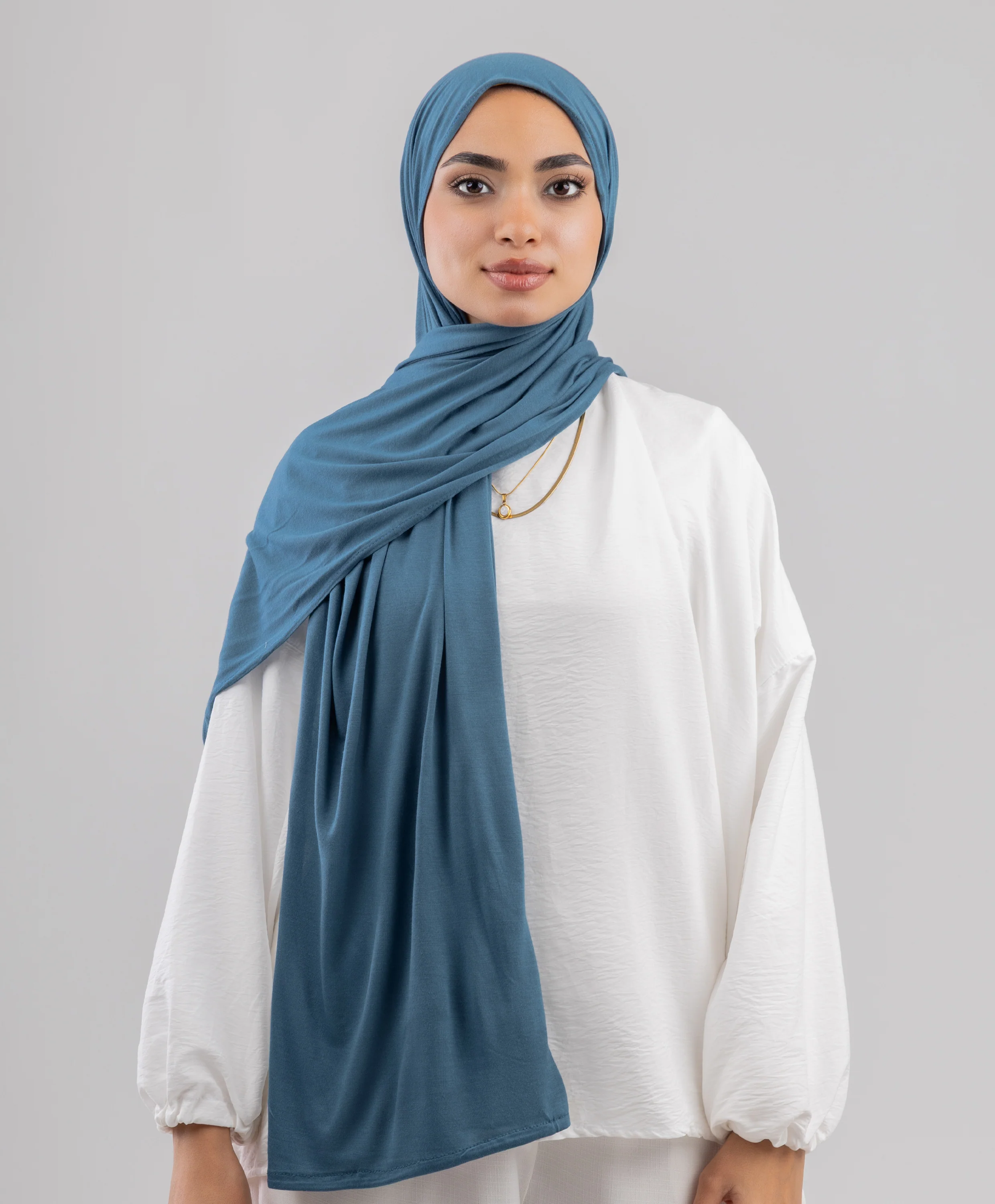 Plain Cotton Lycra Scarf - Image 80