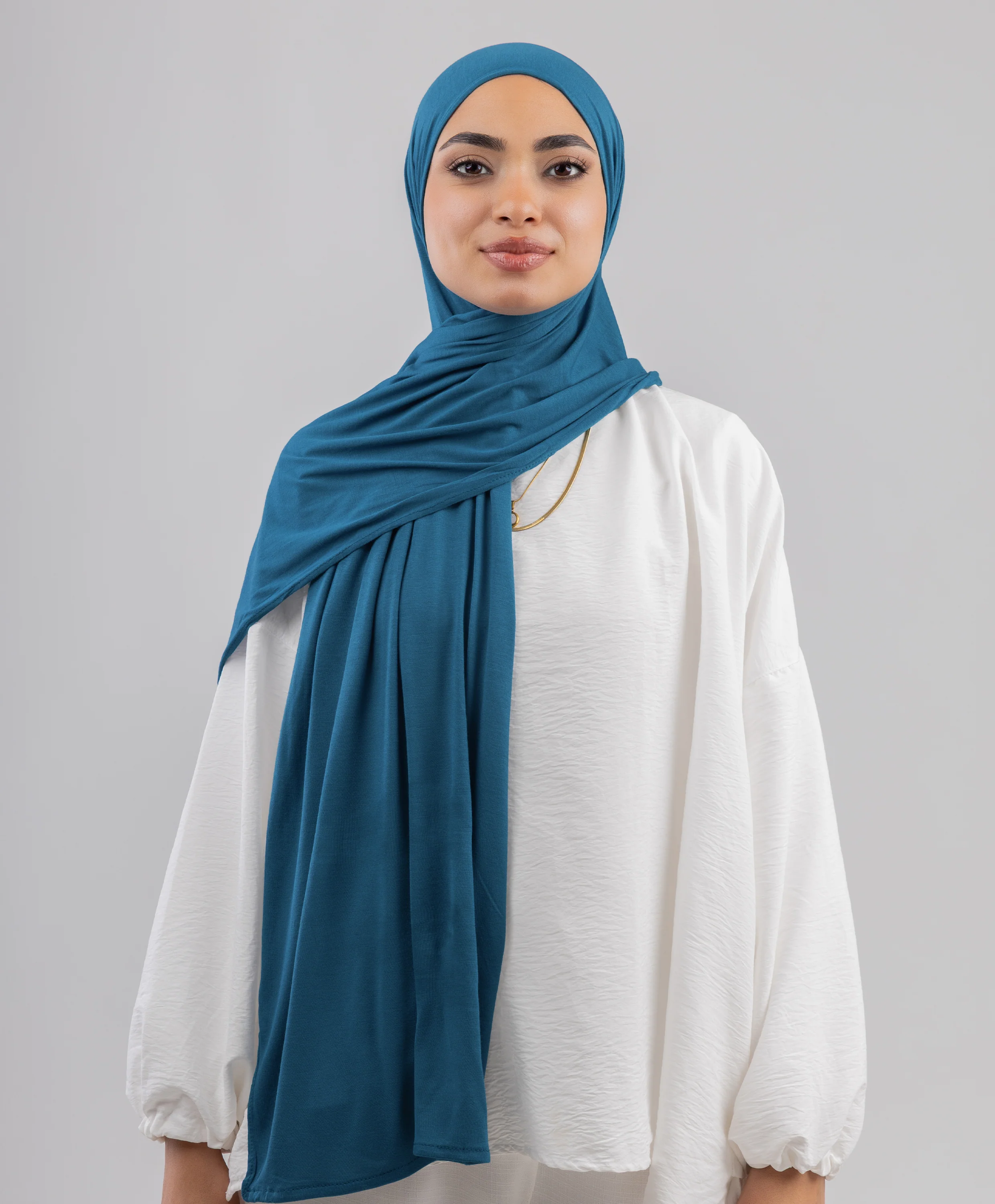 Plain Cotton Lycra Scarf - Image 81