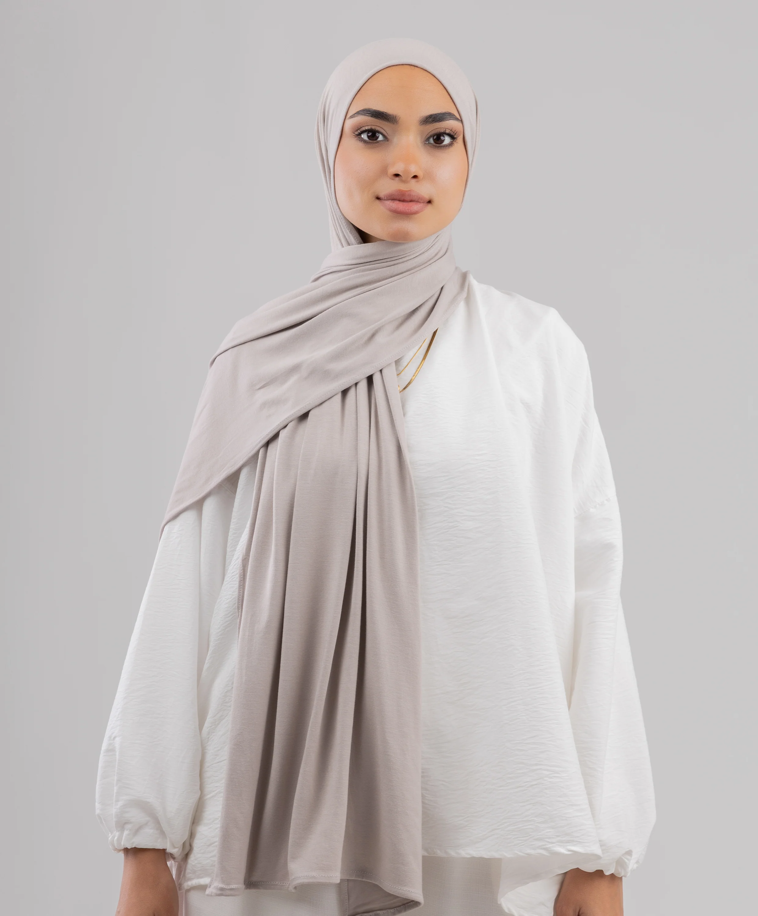 Plain Cotton Lycra Scarf - Image 82