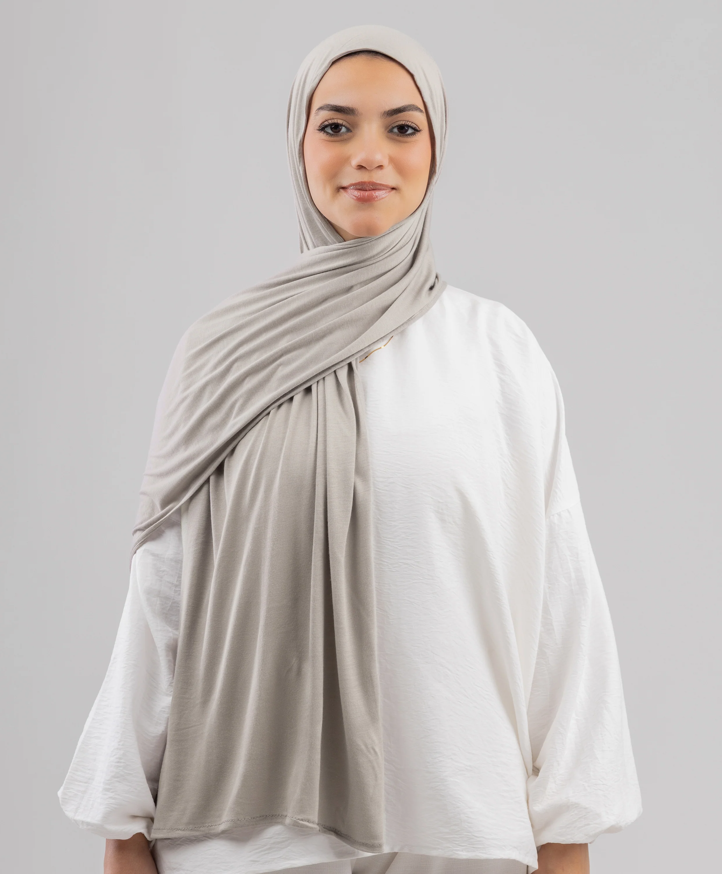 Plain Cotton Lycra Scarf - Image 83