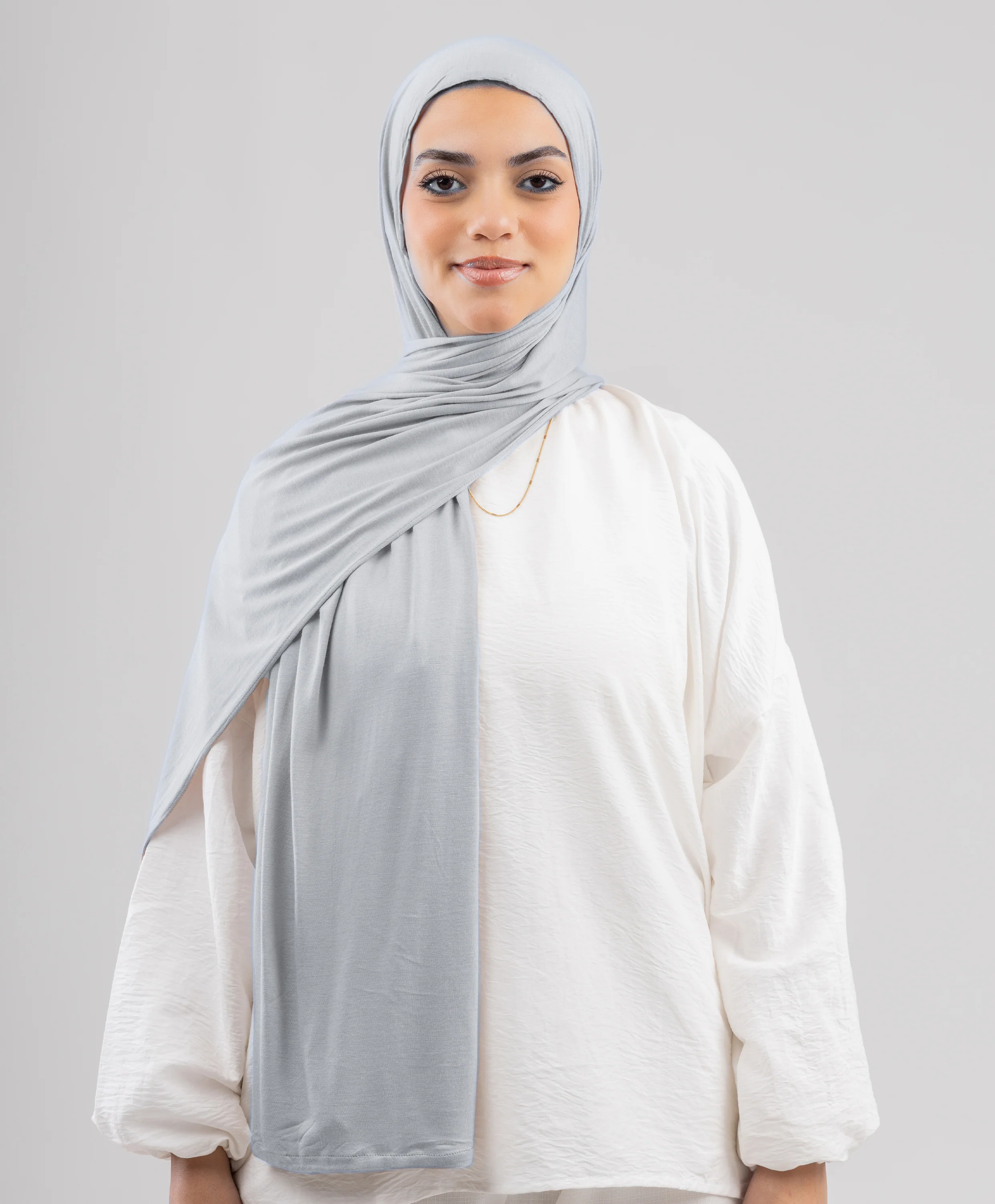 Plain Cotton Lycra Scarf - Image 87