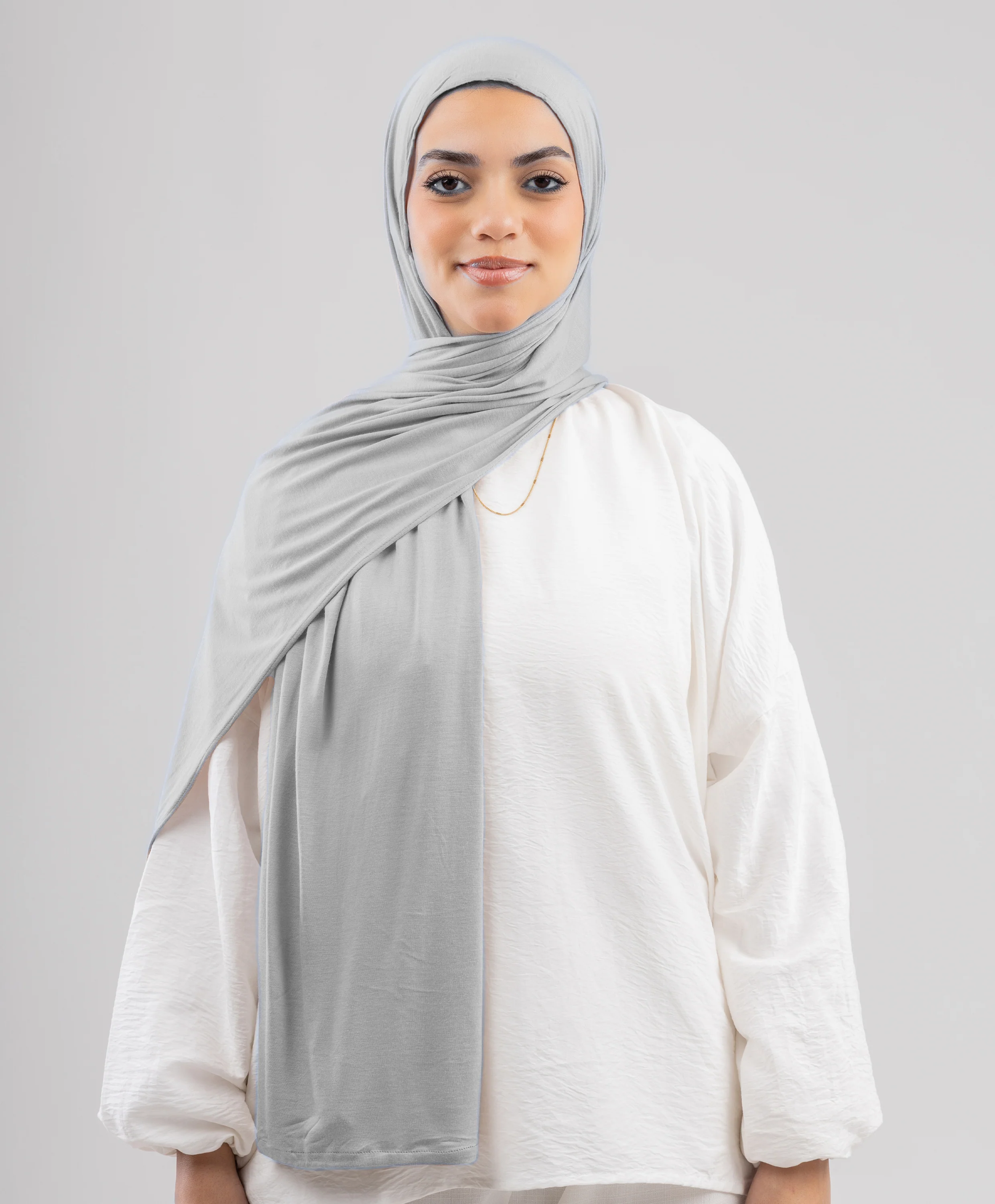 Plain Cotton Lycra Scarf - Image 88