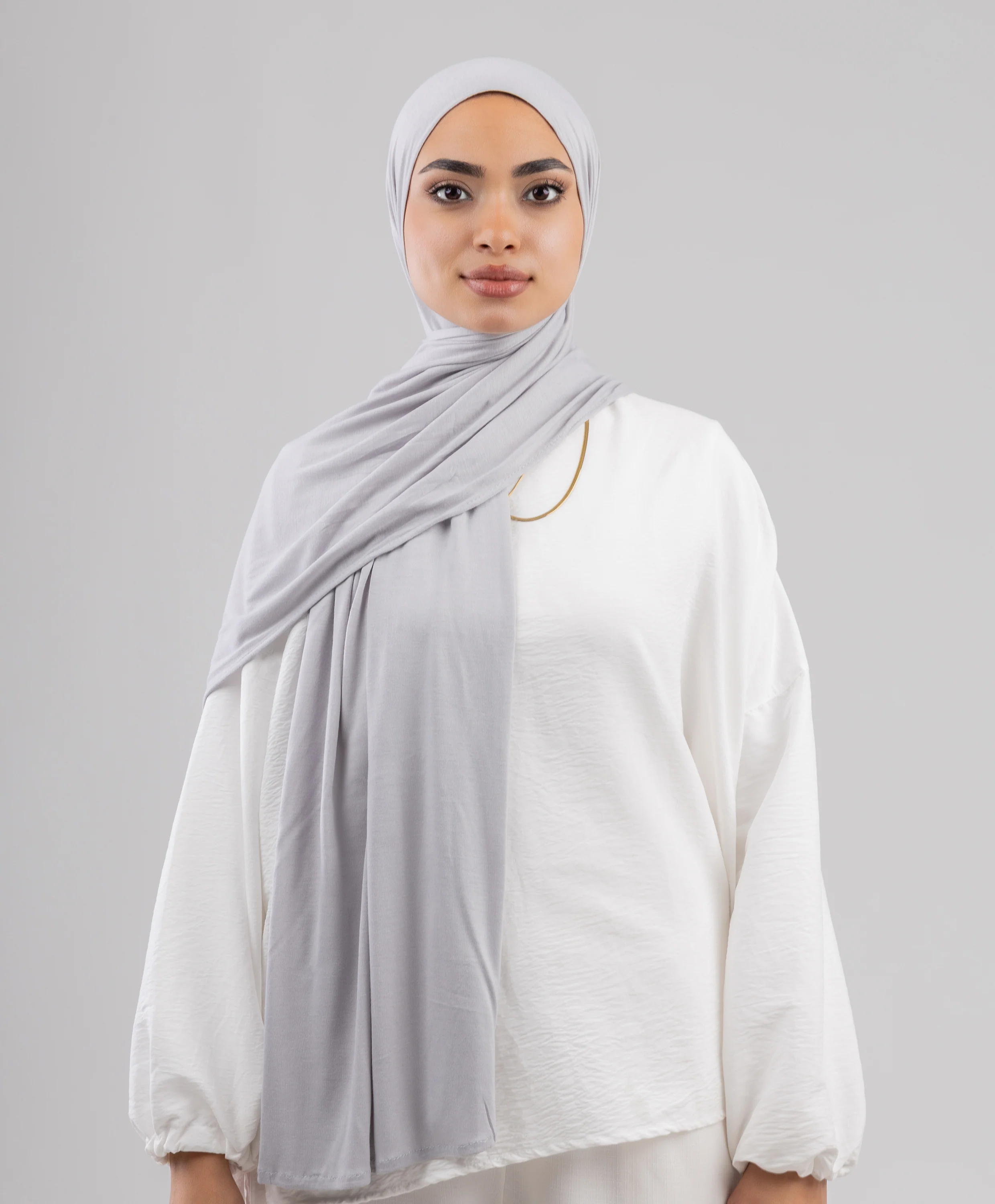 Plain Cotton Lycra Scarf - Image 89
