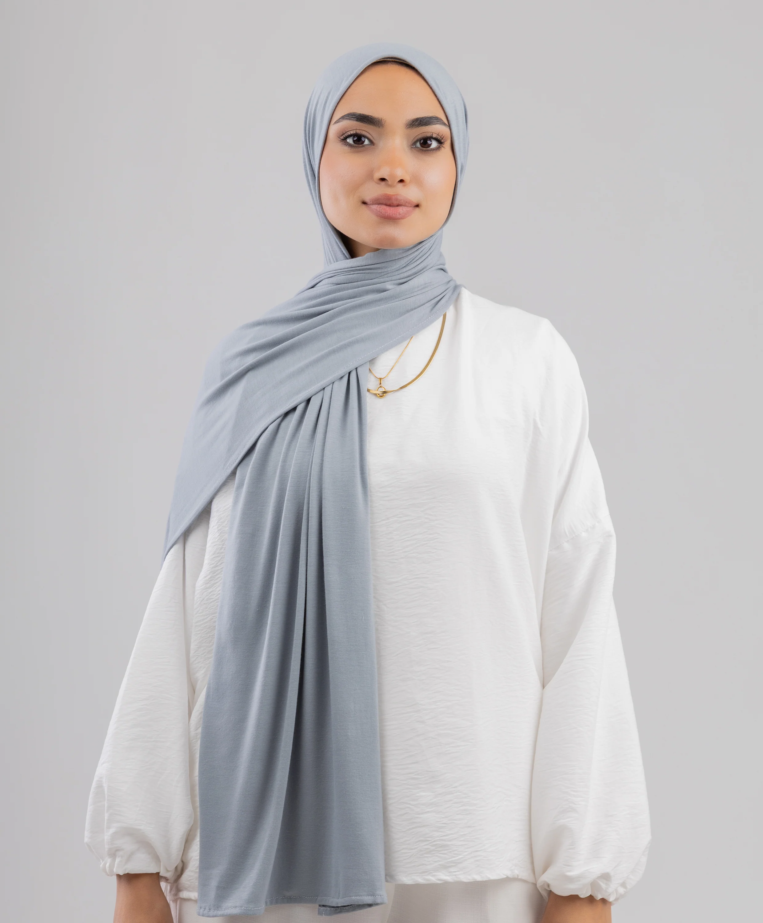 Plain Cotton Lycra Scarf - Image 91