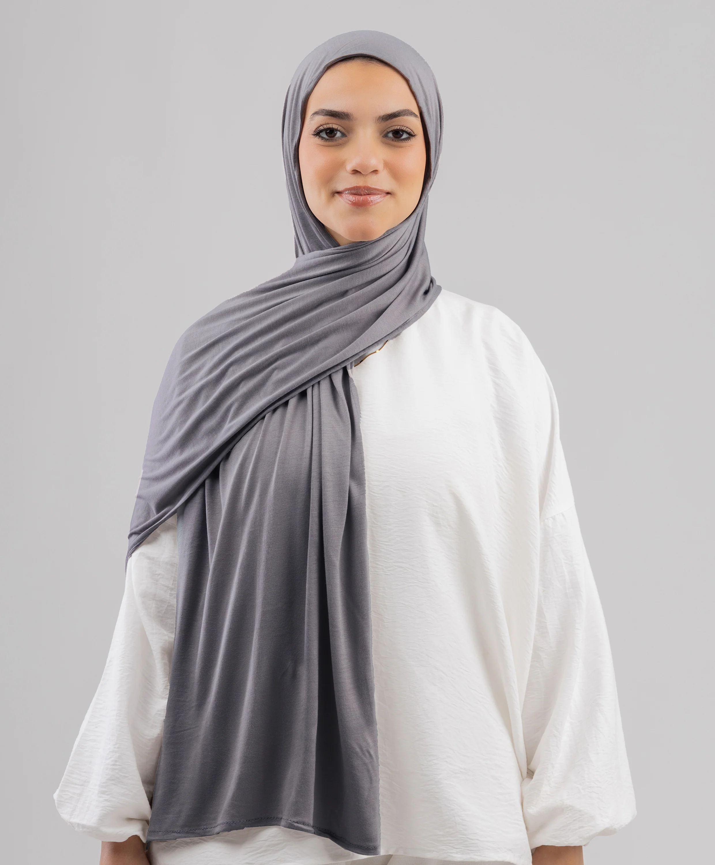 Plain Cotton Lycra Scarf - Image 94