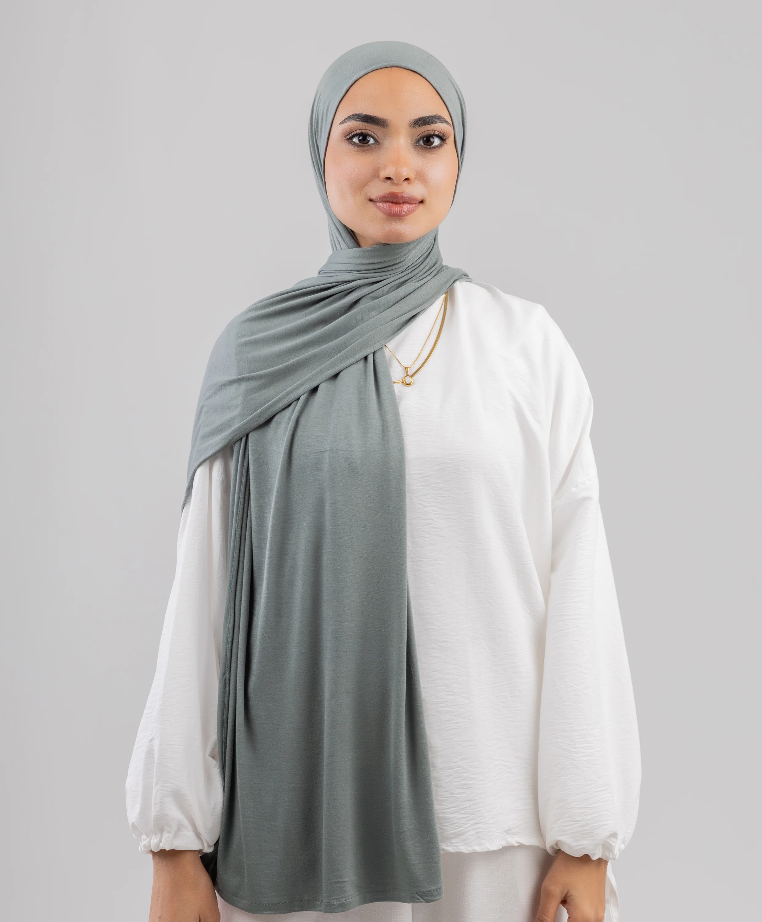 Plain Cotton Lycra Scarf - Image 95