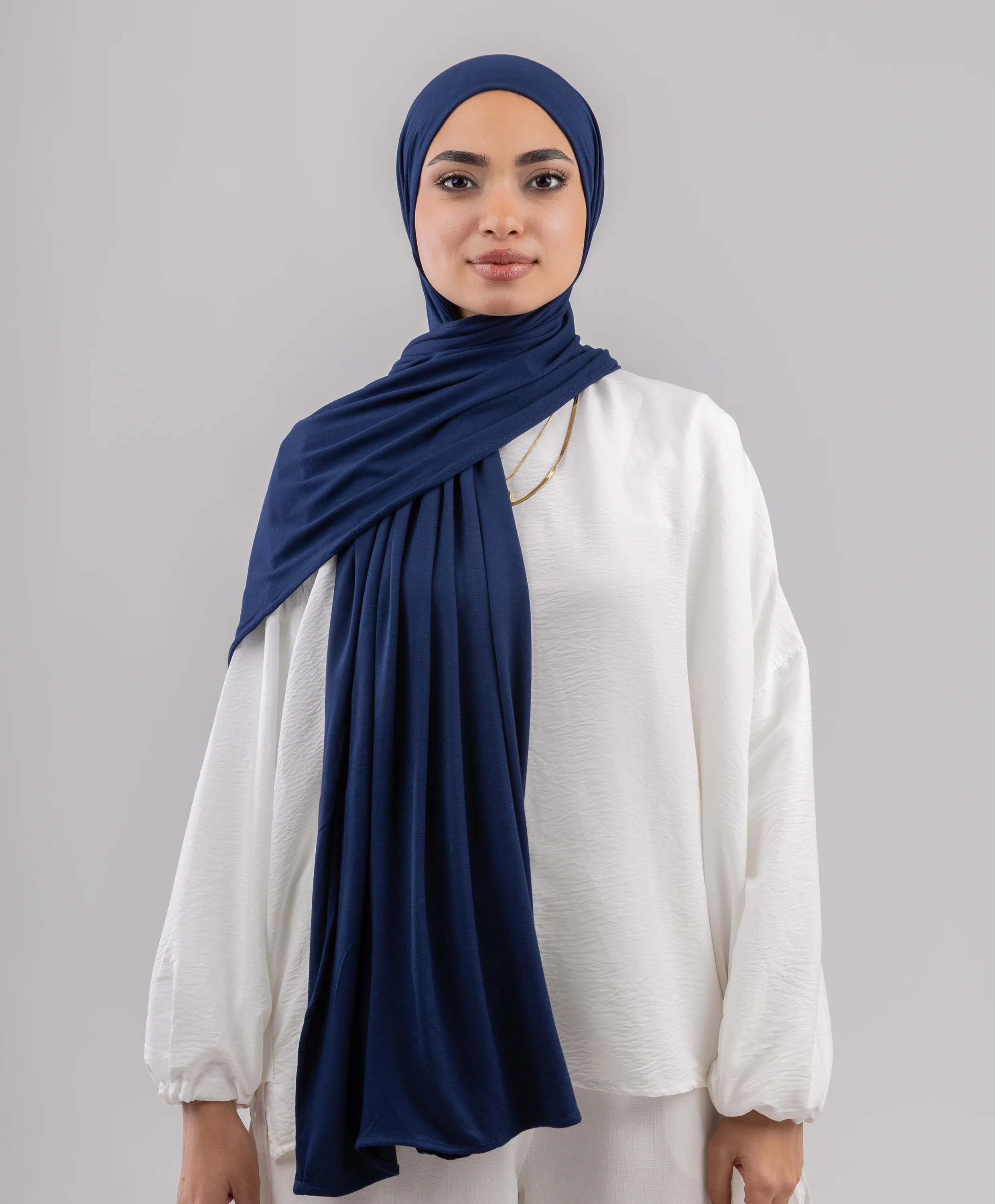 Plain Cotton Lycra Scarf - Image 97