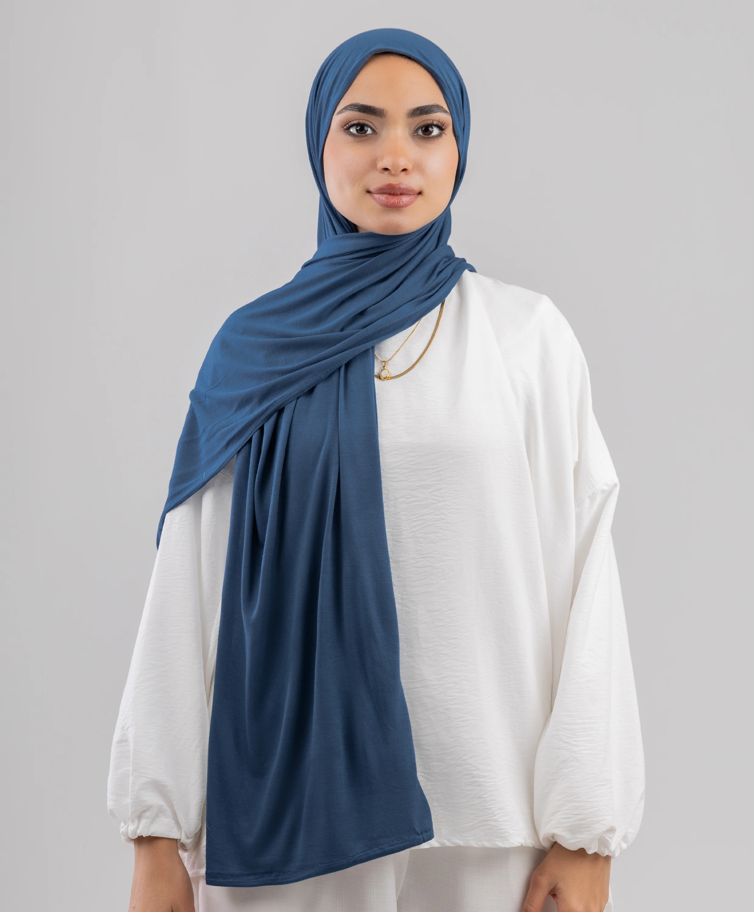 Plain Cotton Lycra Scarf - Image 99