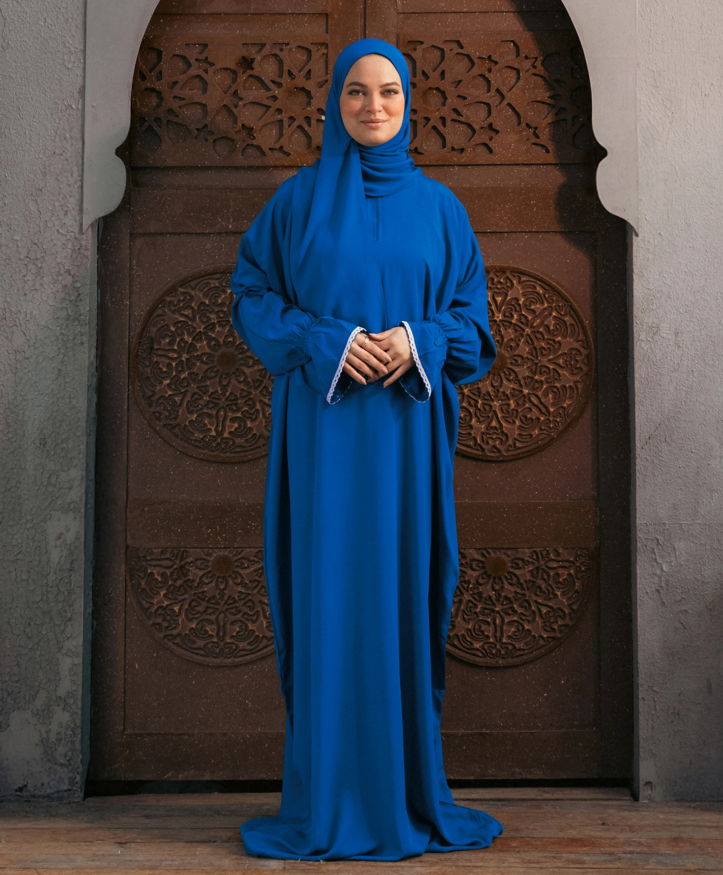 Plain Viscose Flounce Sleeves Isdal - Image 14
