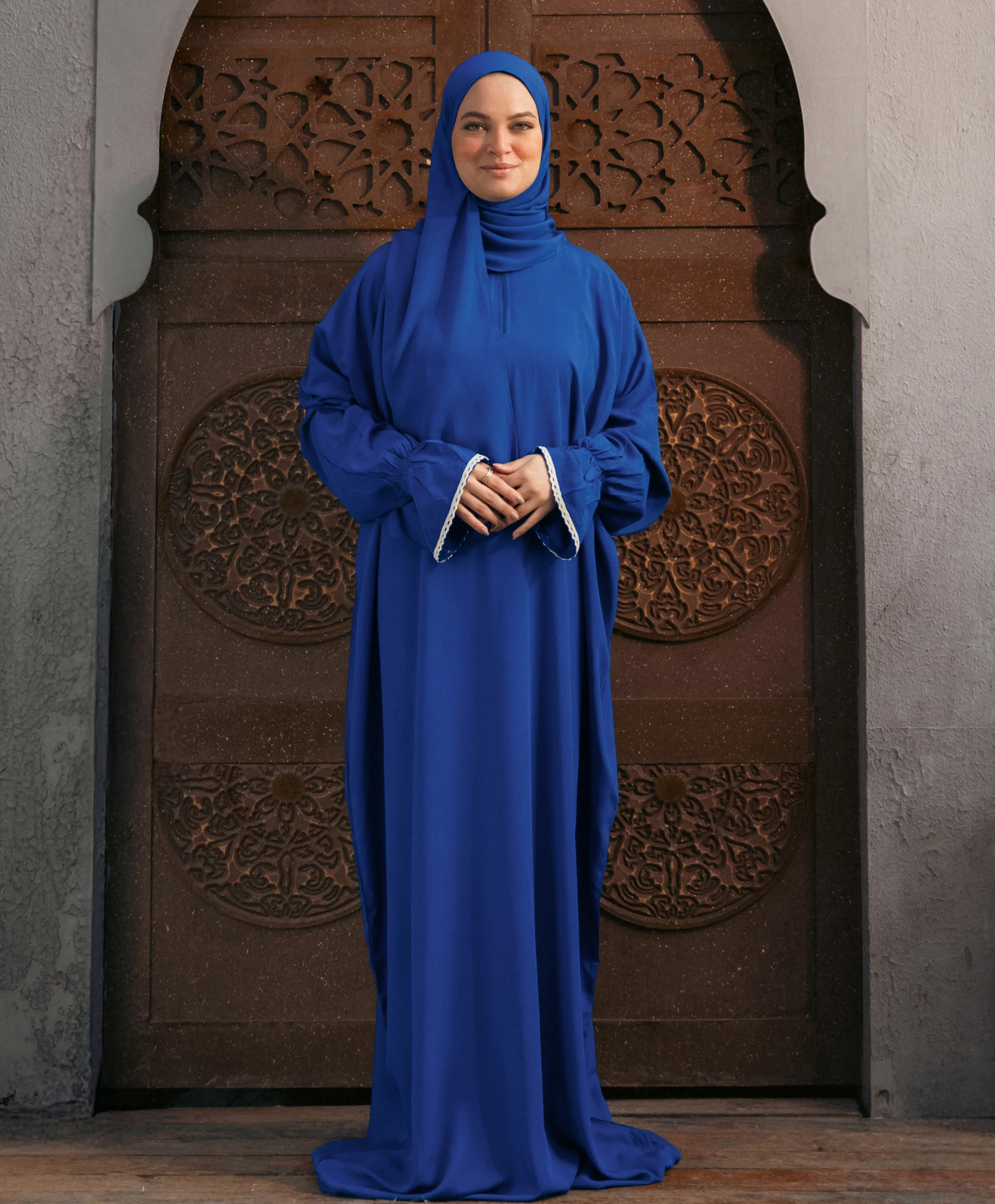 Plain Viscose Flounce Sleeves Isdal - Image 15