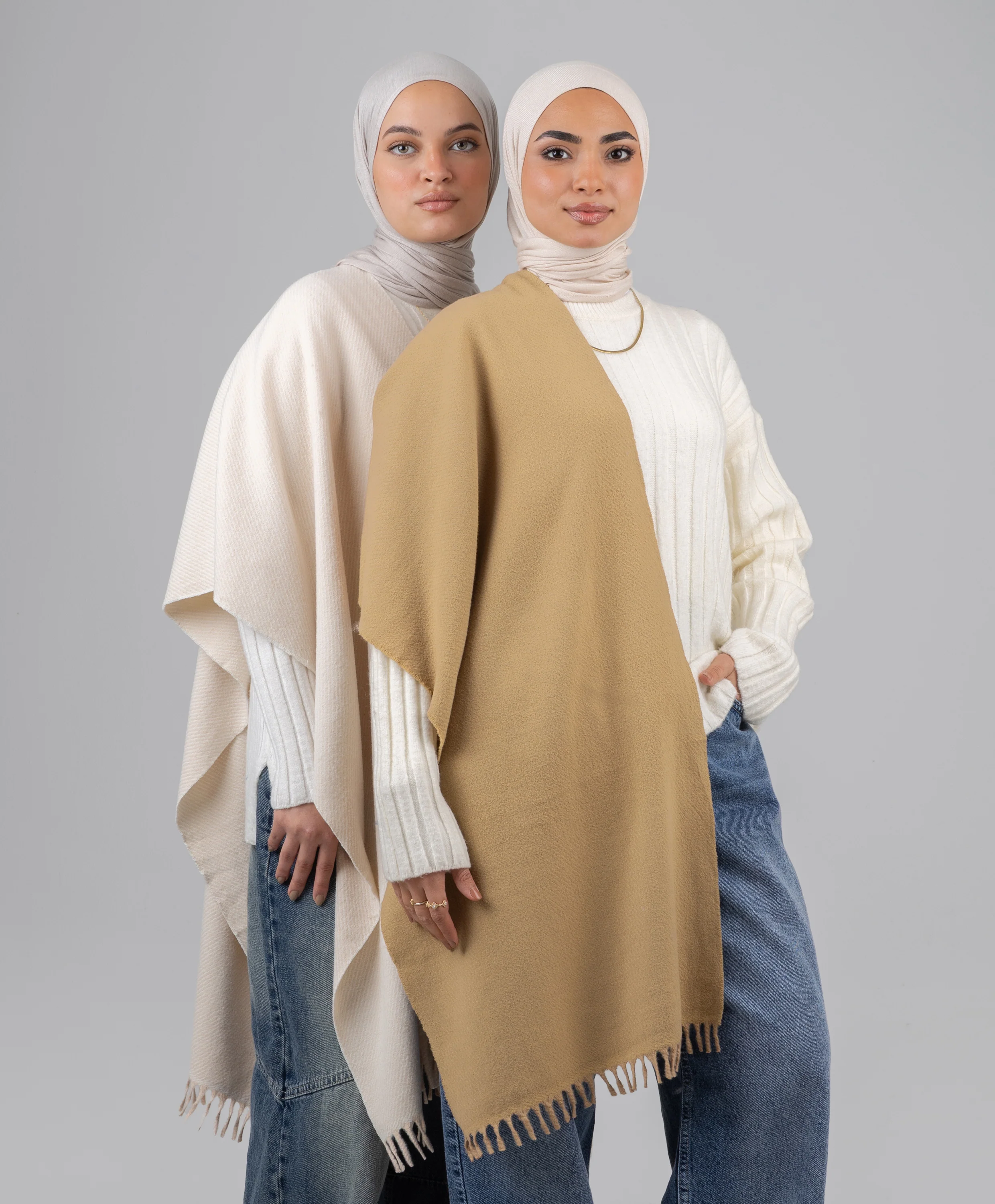 Plain Warm Shawl