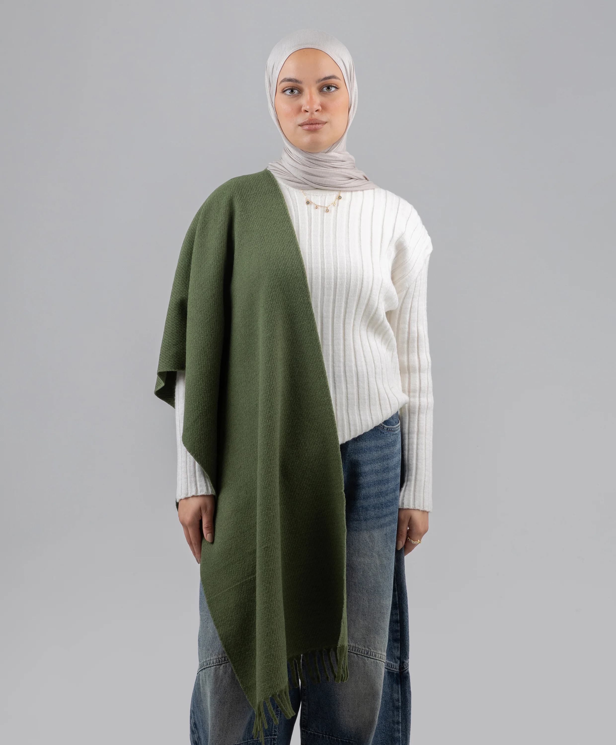 Plain Warm Shawl - Image 6