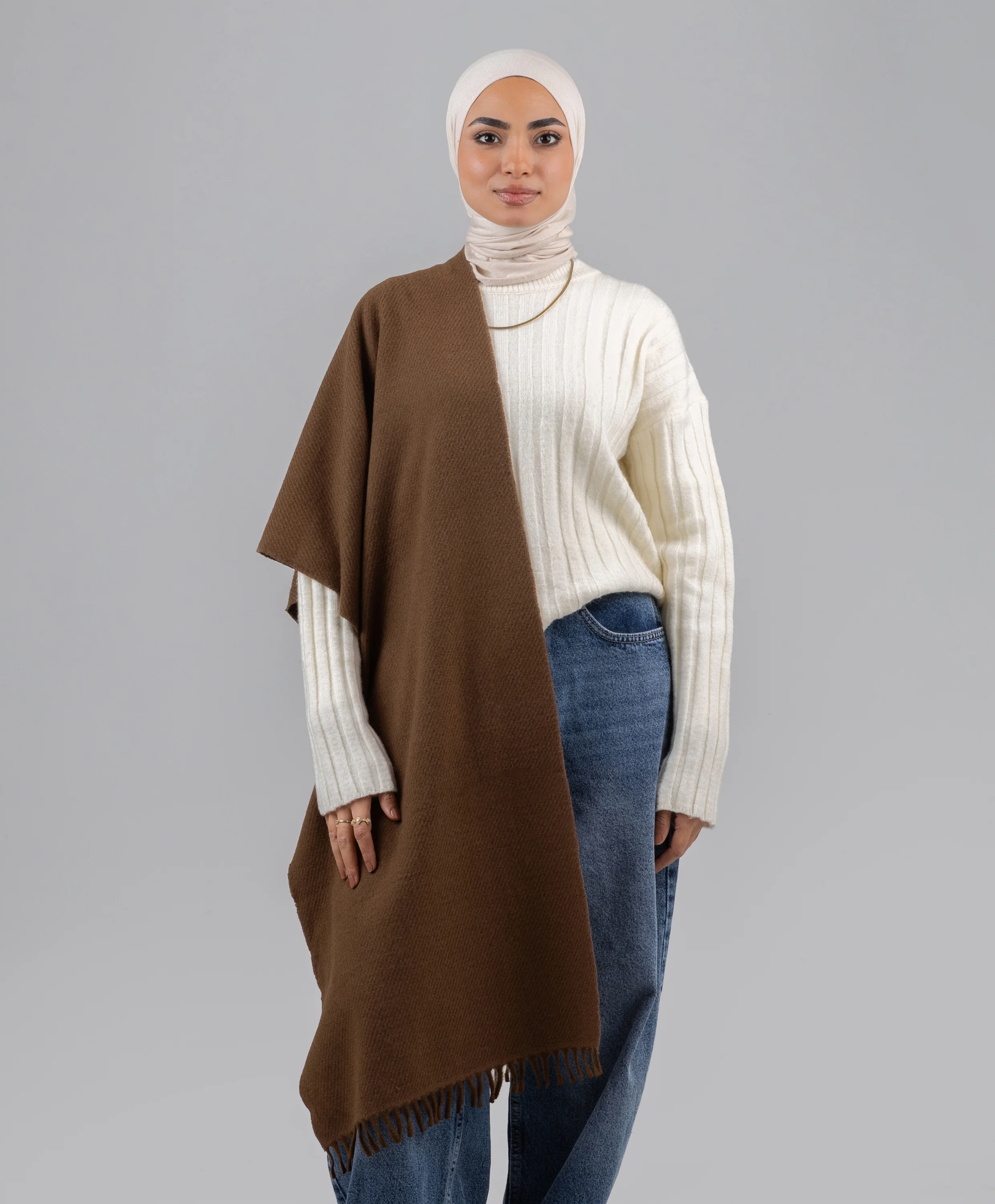 Plain Warm Shawl - Image 8