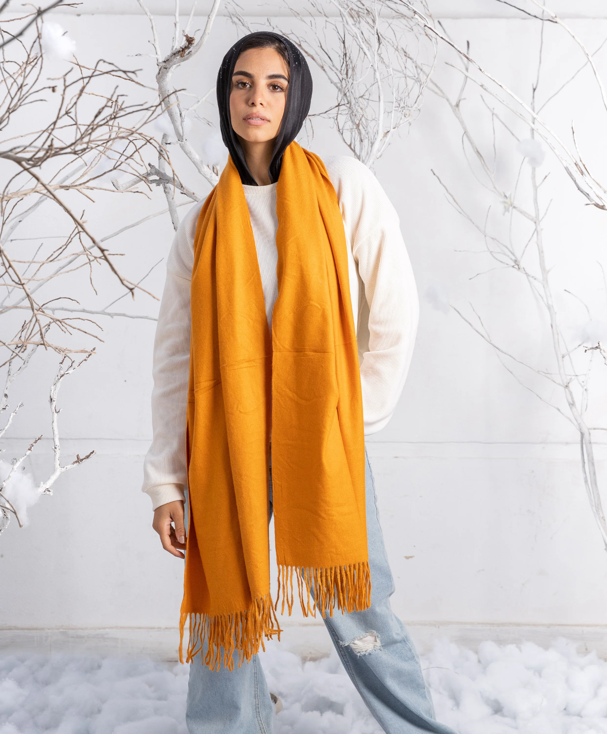 Plain Winter Shawl - Image 10