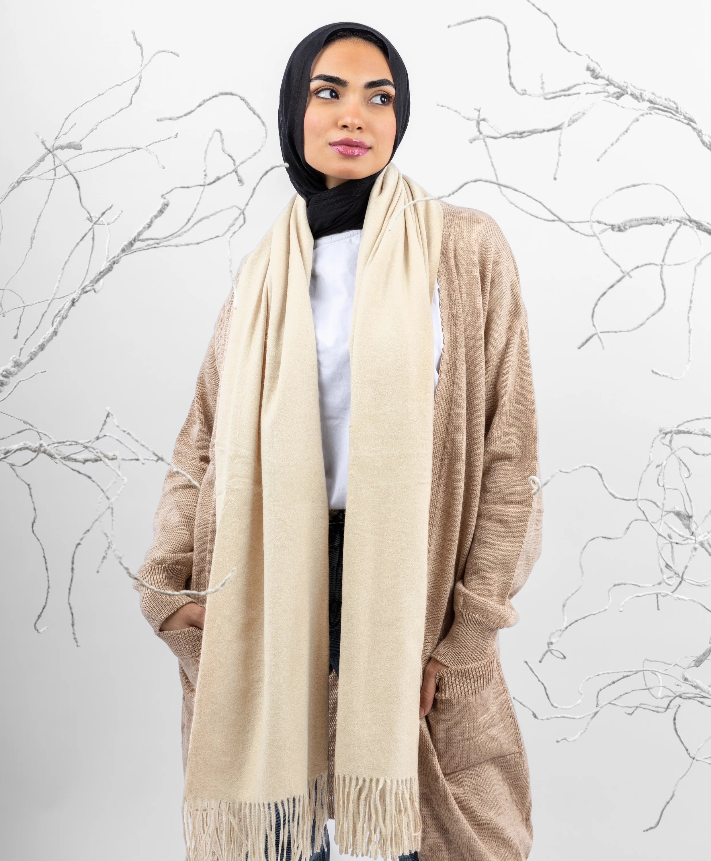 Plain Winter Shawl - Image 12