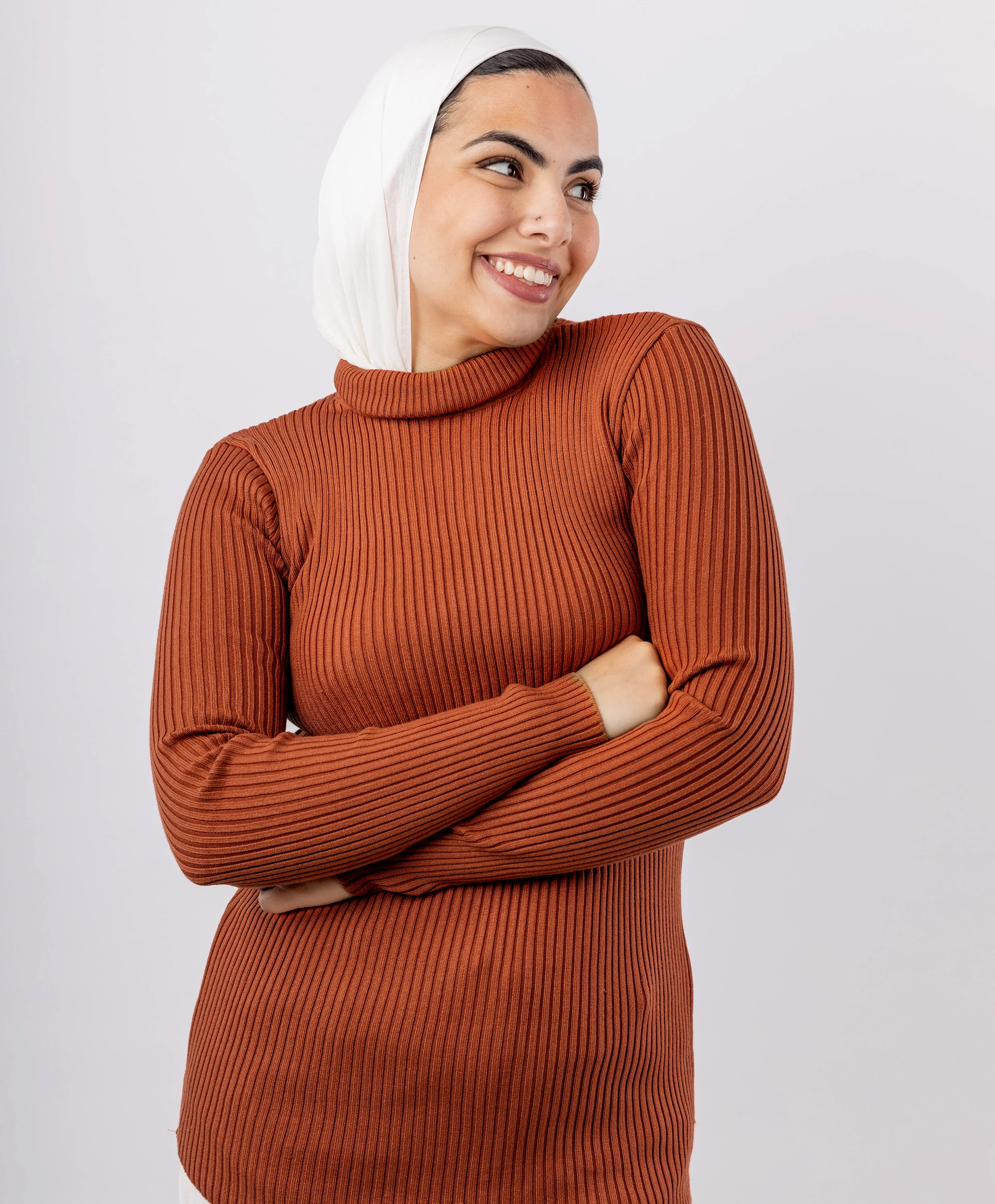 Ribbed Basic Pullover - Image 16