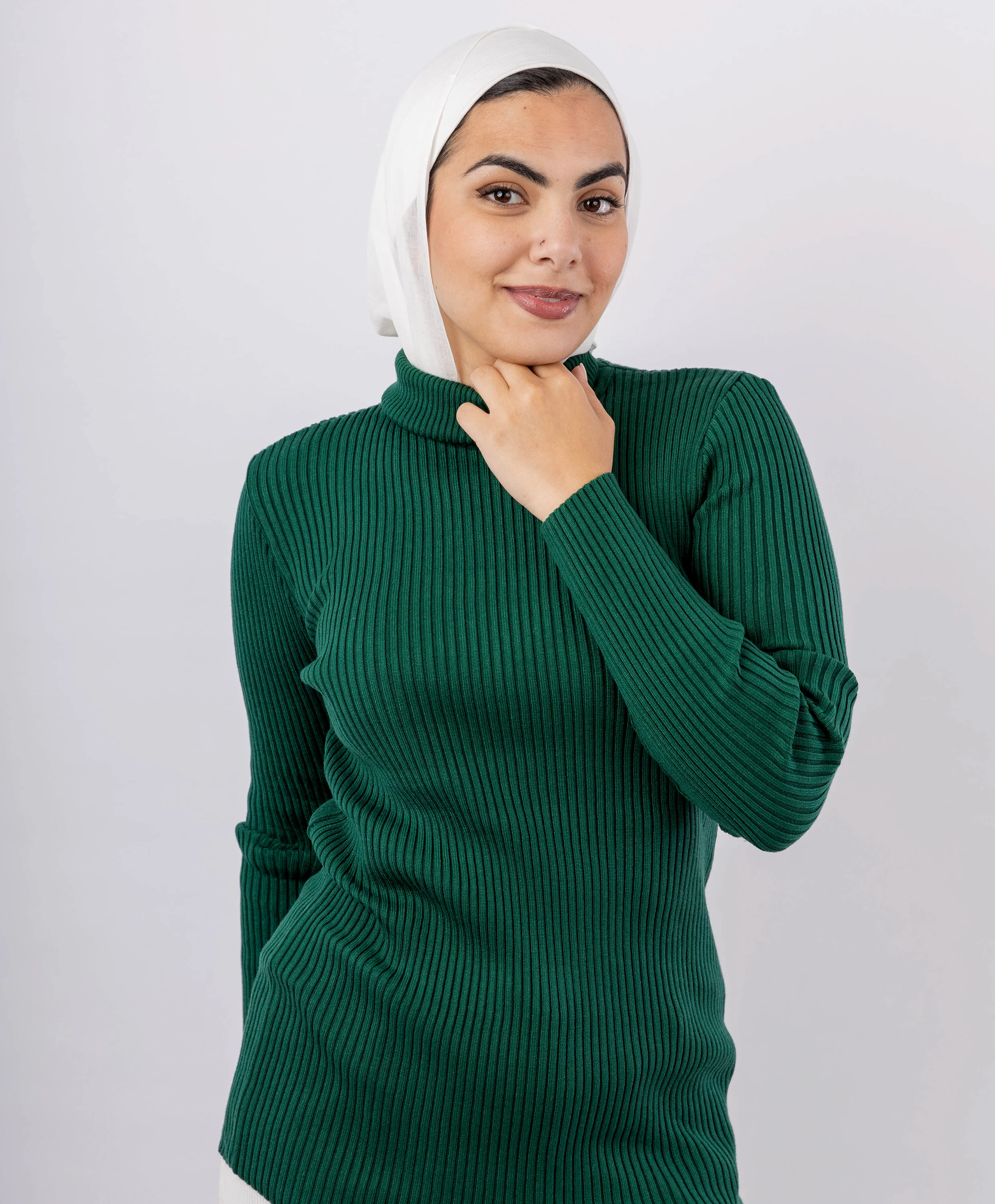 Ribbed Basic Pullover - Image 25