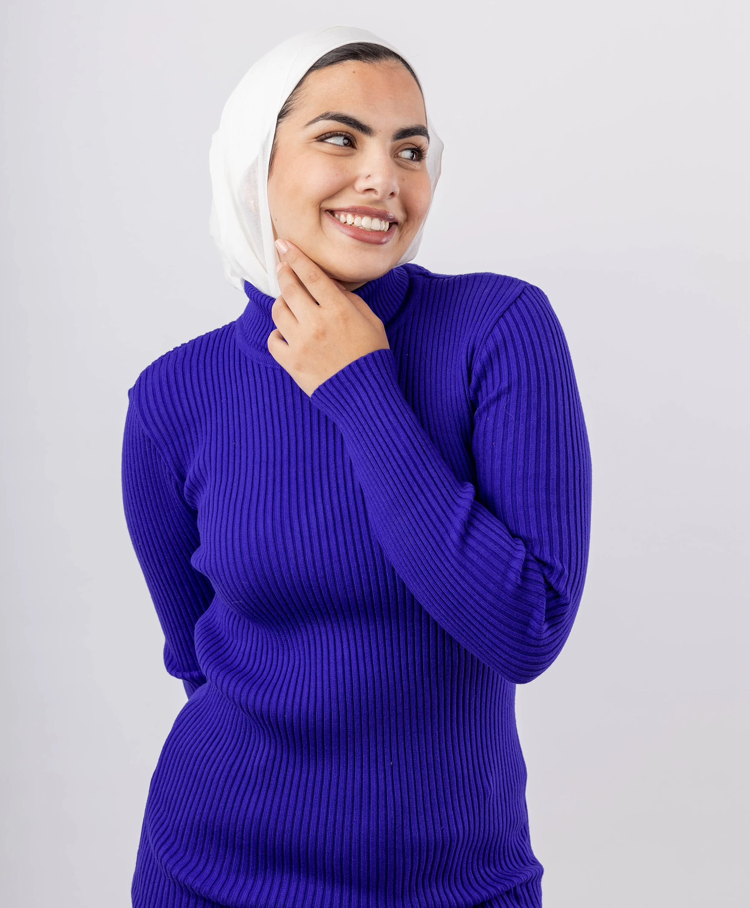 Ribbed Basic Pullover - Image 8
