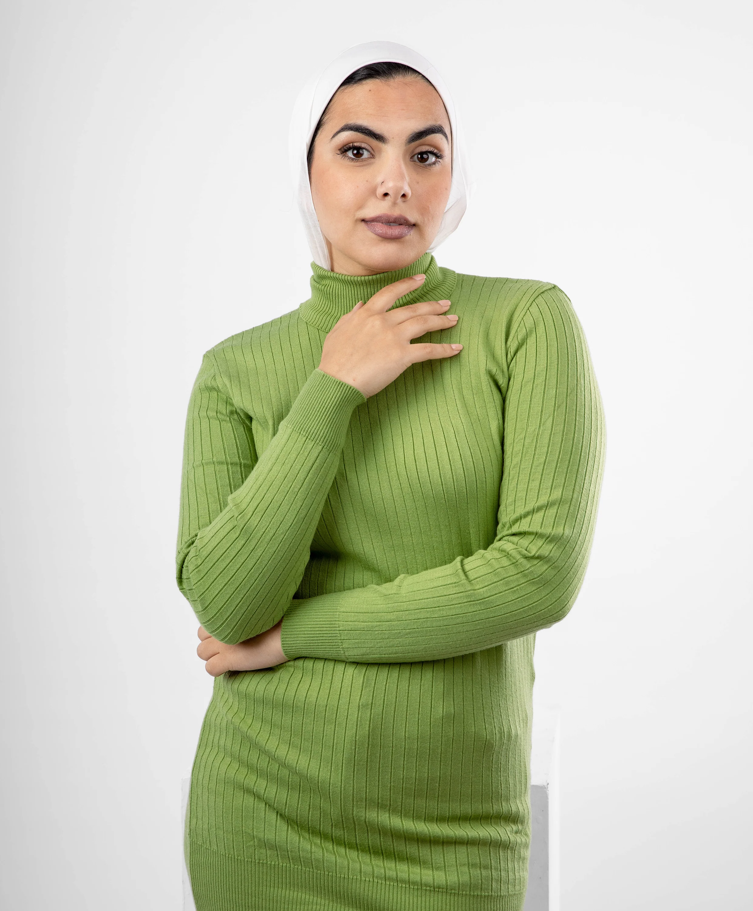 Ribbed Long Pullover - Image 15