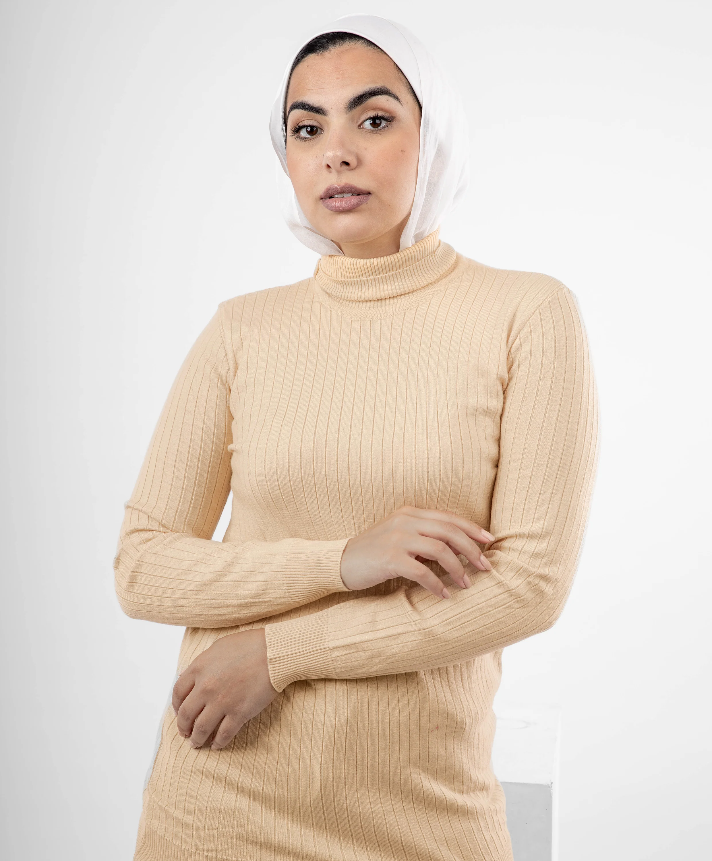 Ribbed Long Pullover - Image 8