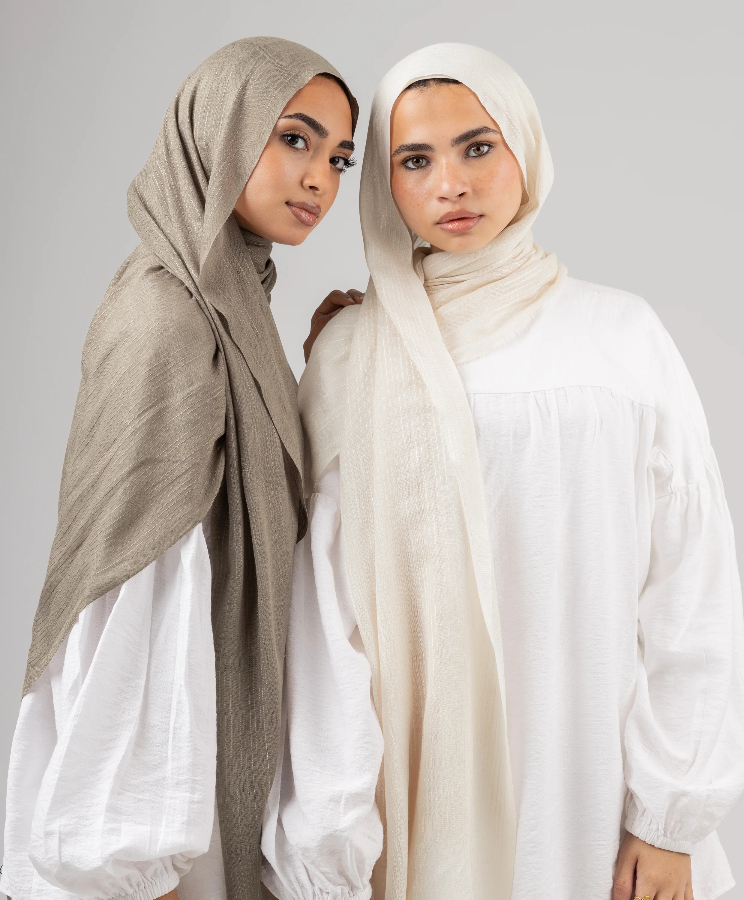 Ripple Linen Scarf - Image 2