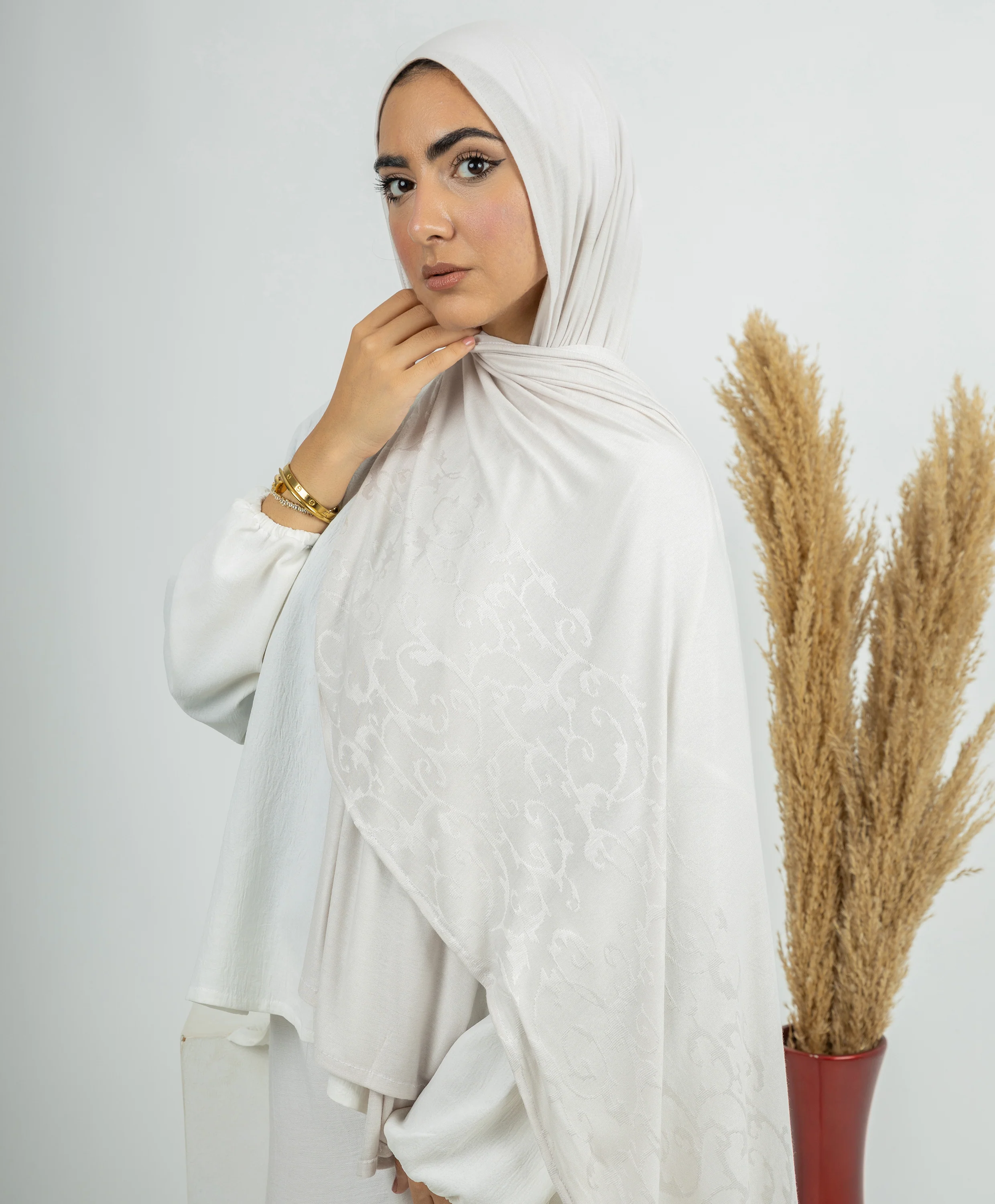 Scroll Lycra Scarf - Image 4