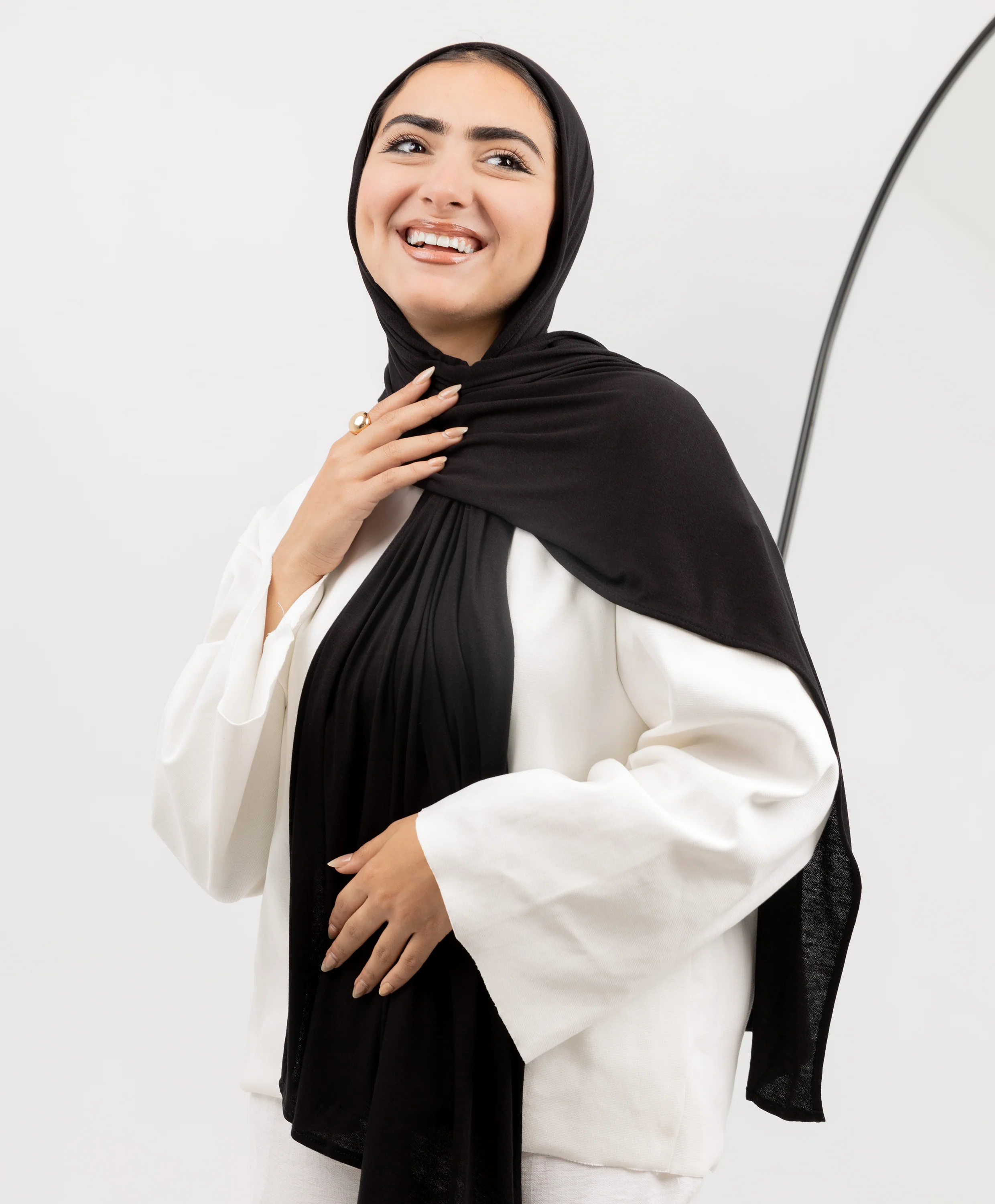 Seamless Kuwaiti Lycra Scarf - Image 20