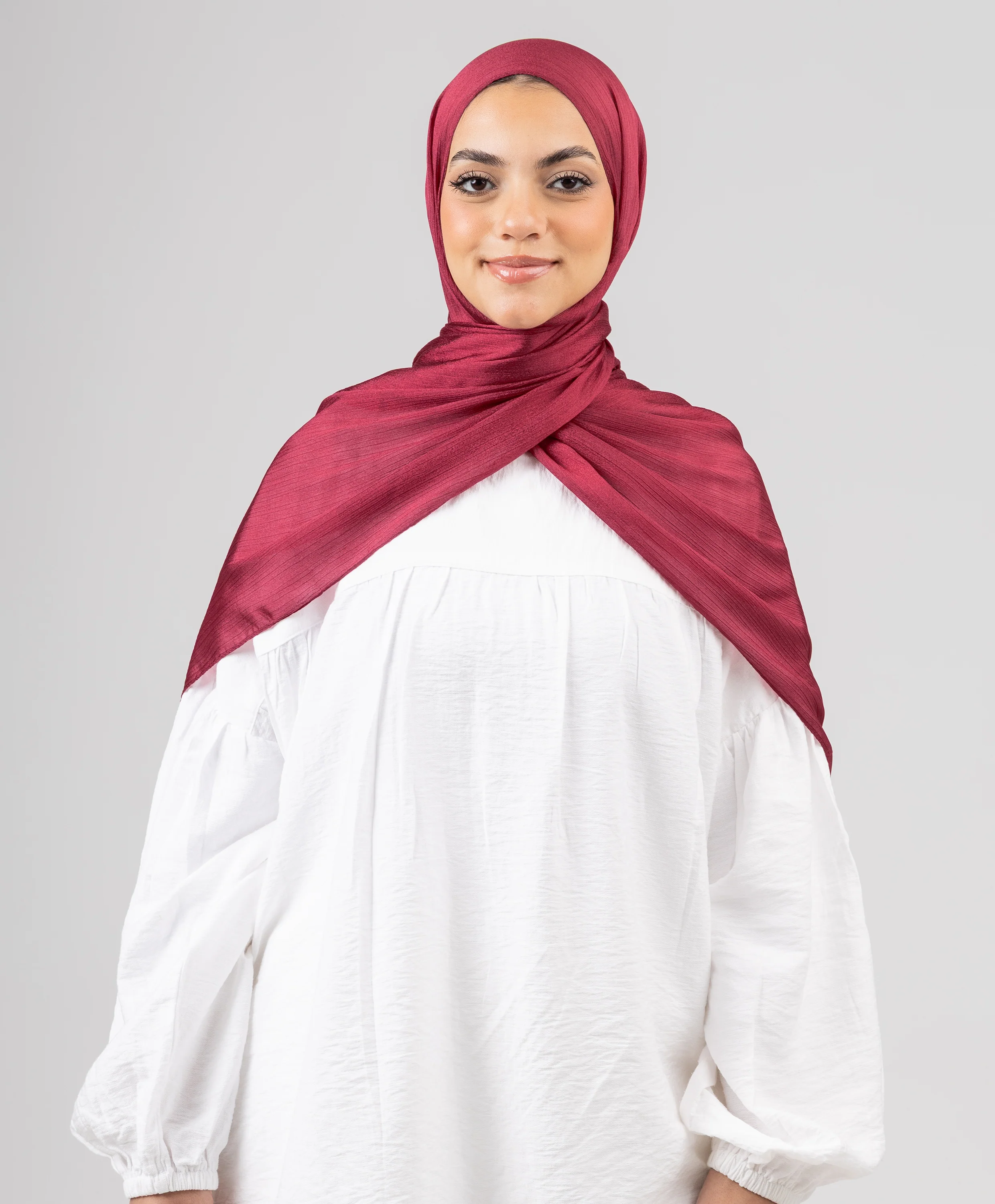 Silk Crinkle Scarf - Image 14