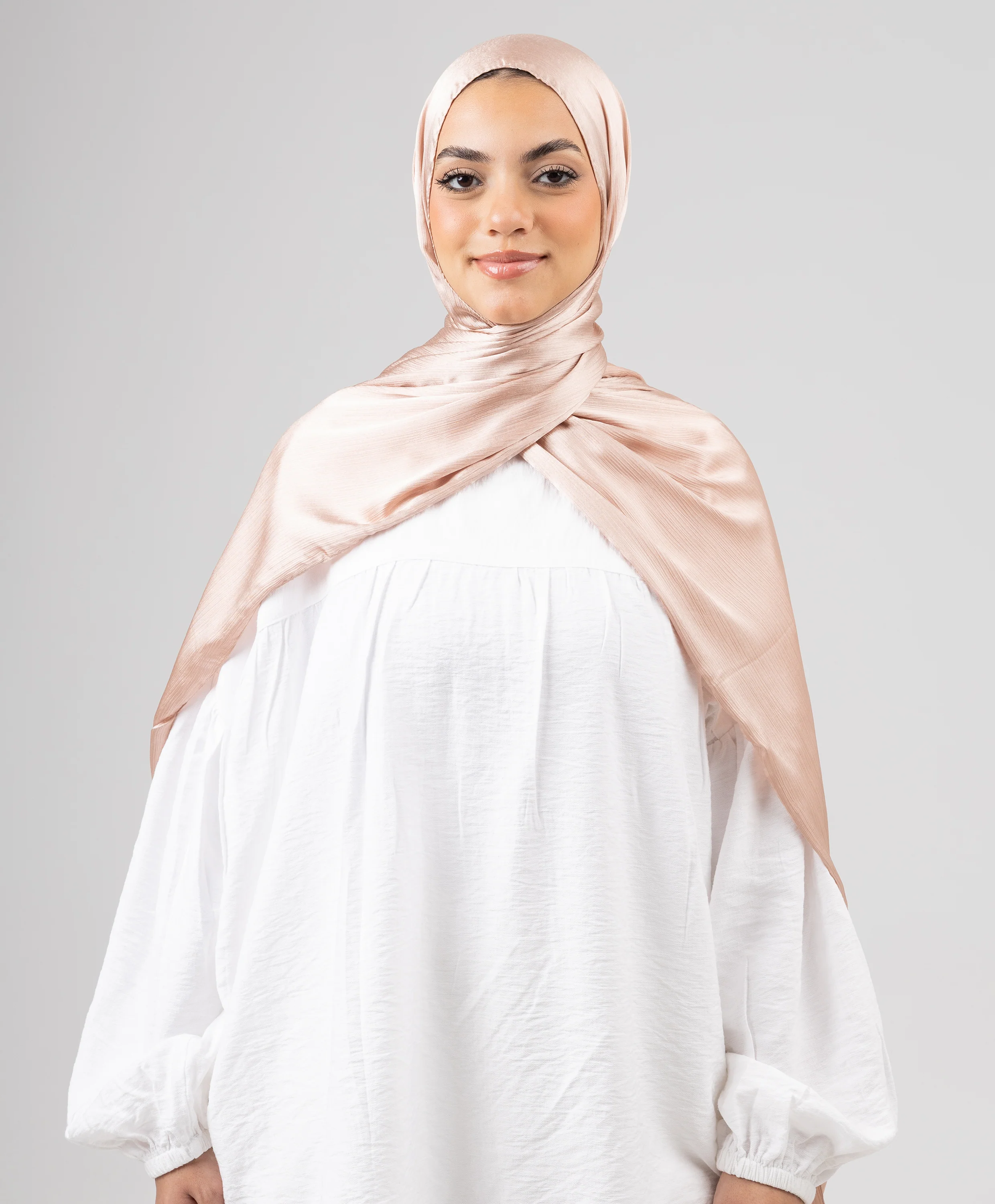 Silk Crinkle Scarf - Image 47