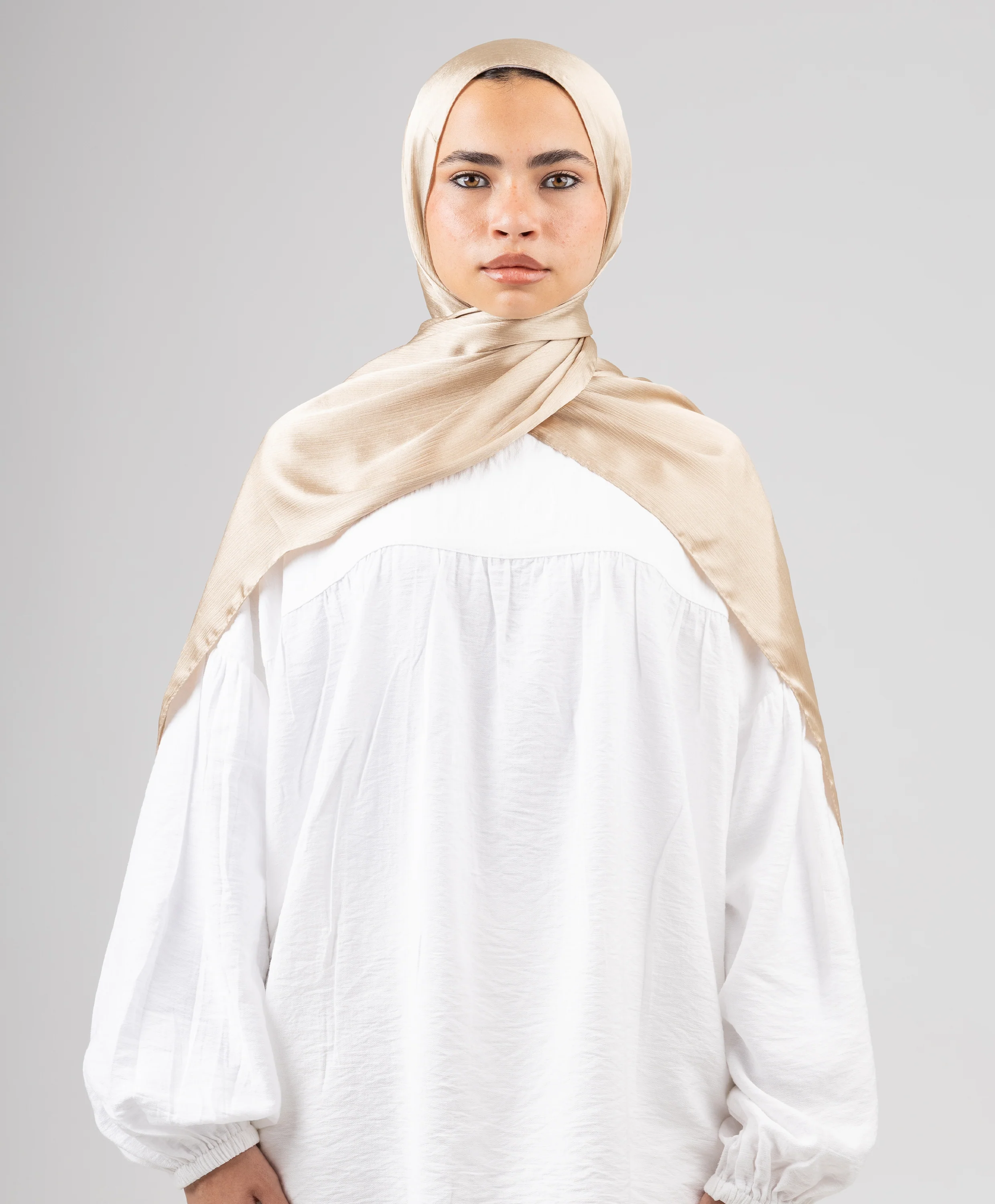 Silk Crinkle Scarf - Image 49