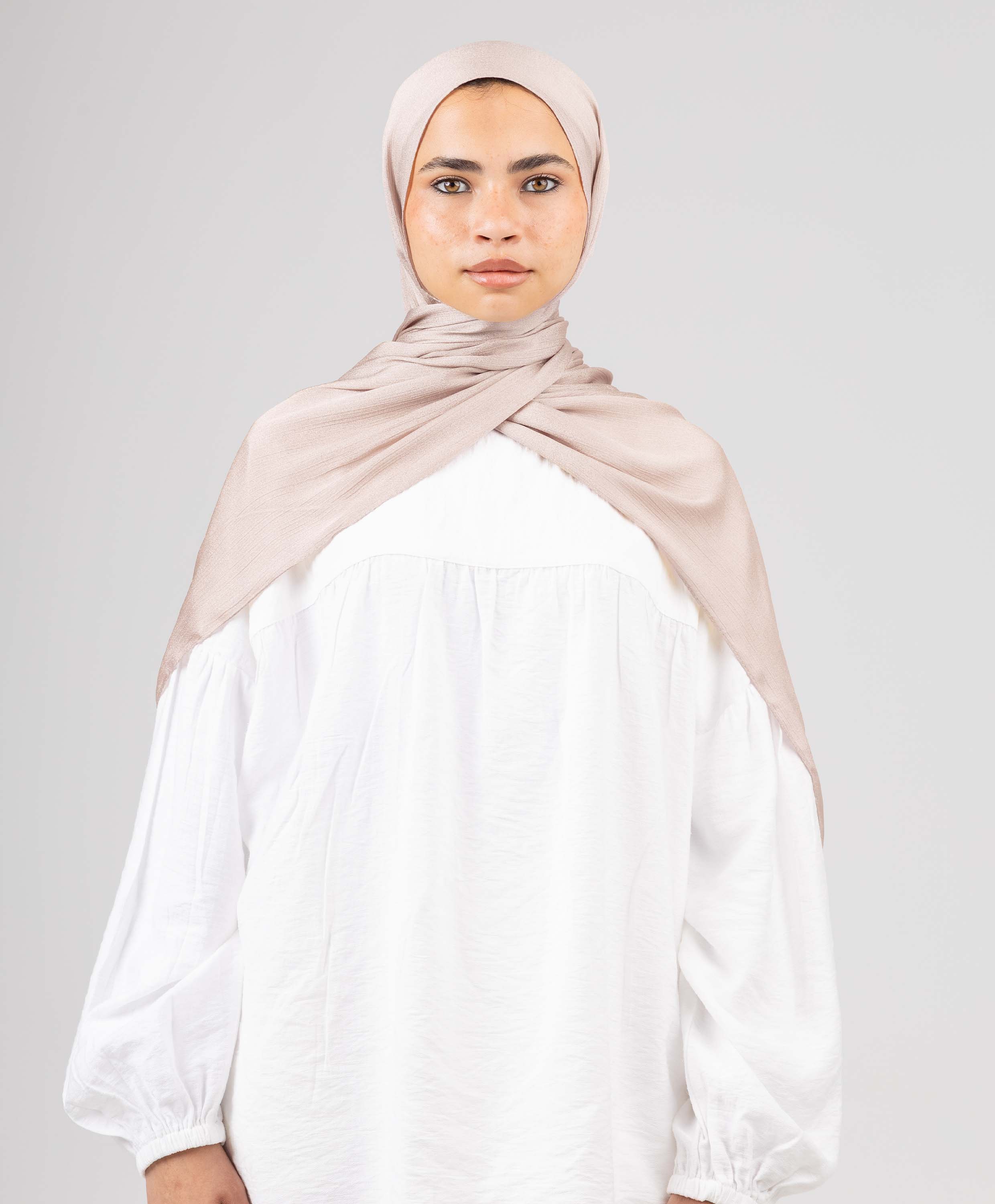 Silk Crinkle Scarf - Image 59