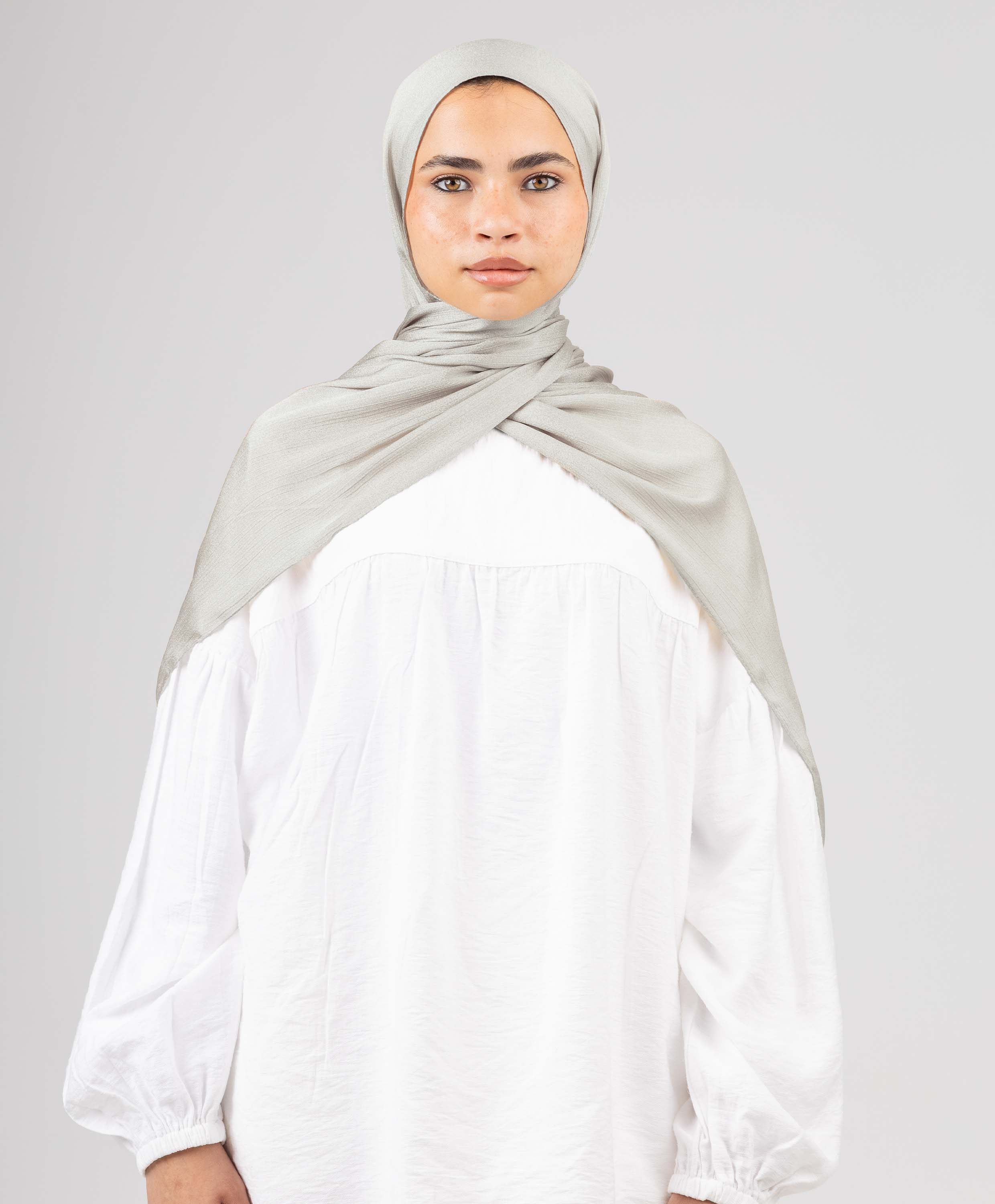 Silk Crinkle Scarf - Image 64
