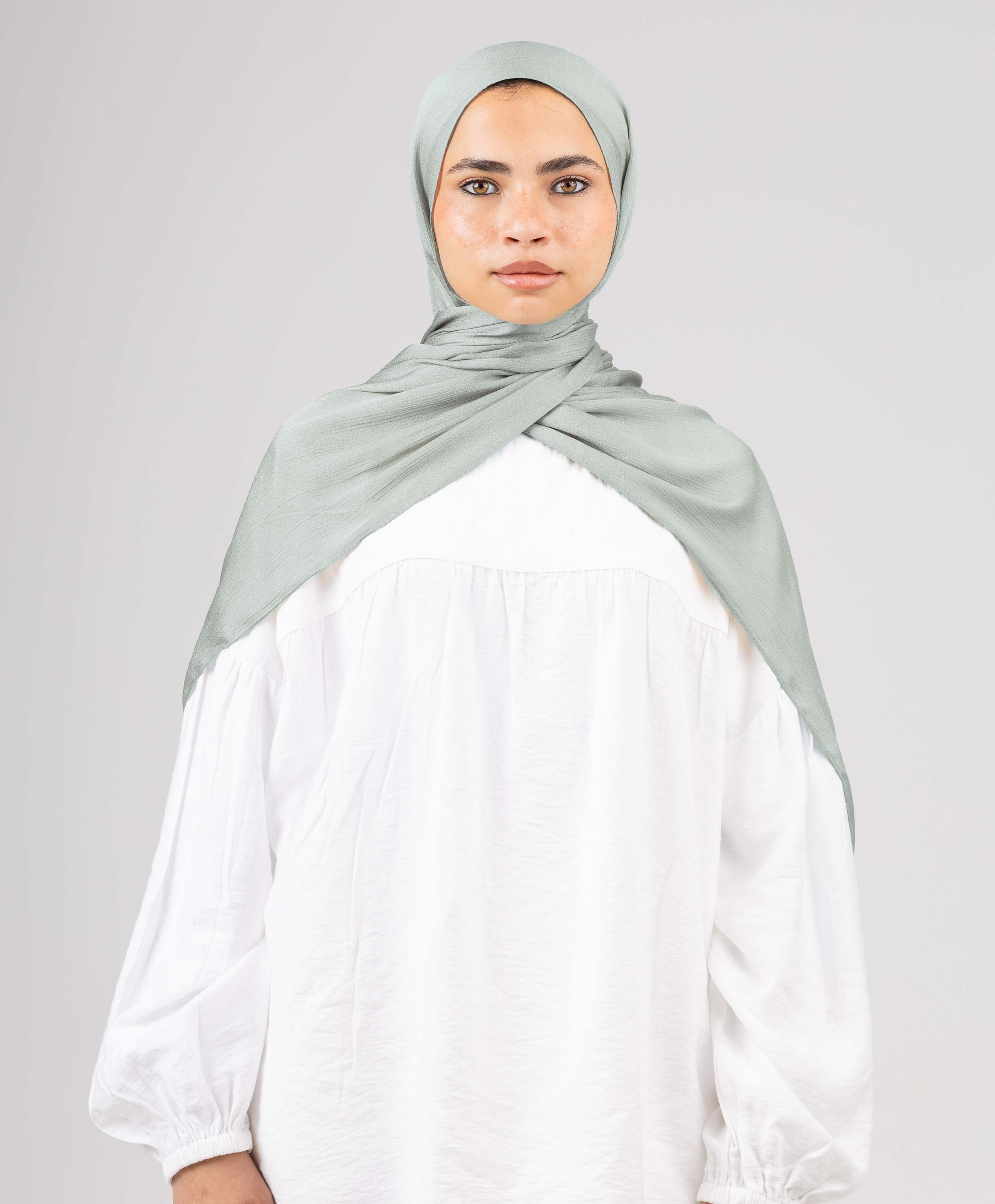 Silk Crinkle Scarf - Image 70
