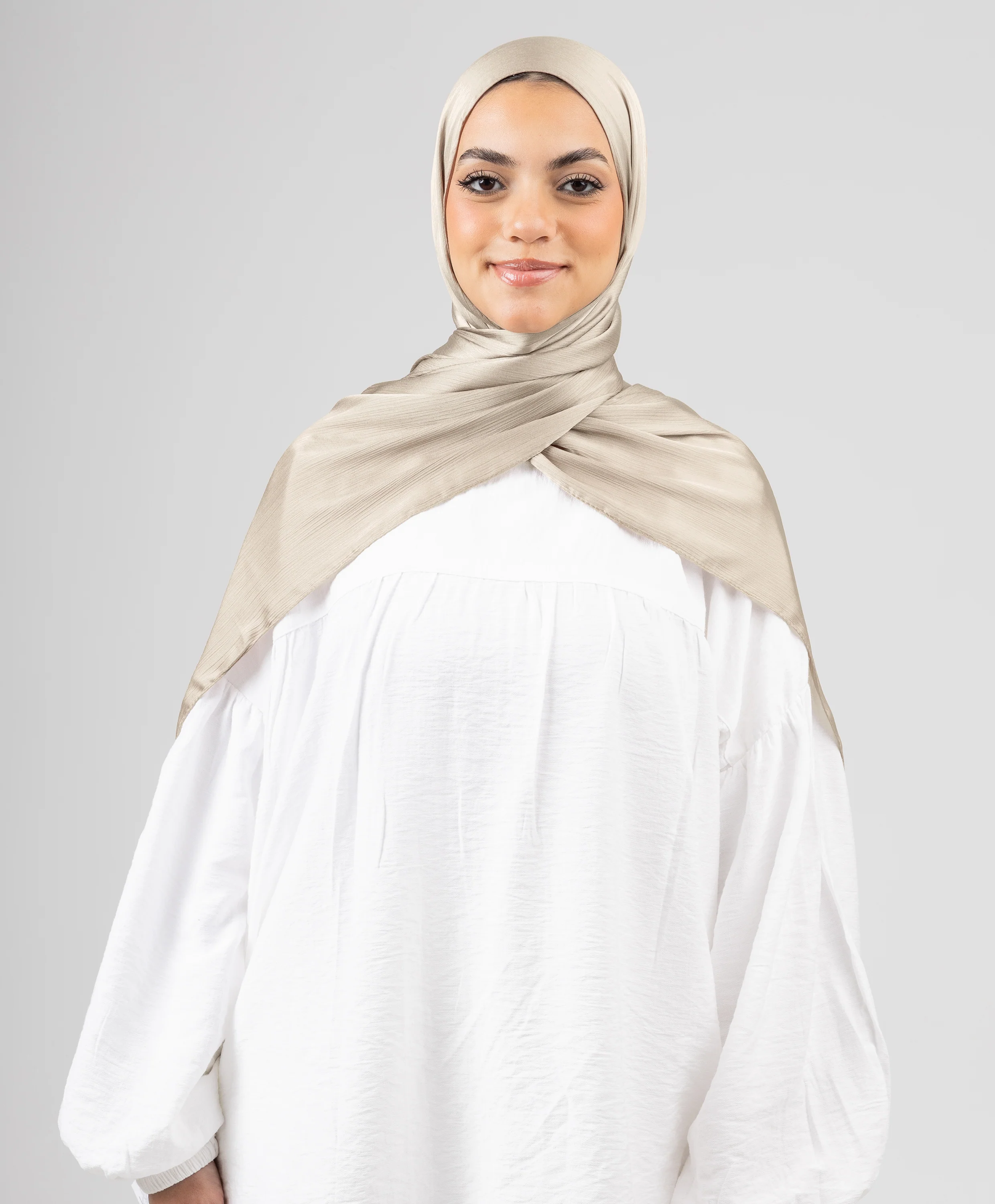 Silk Crinkle Scarf - Image 72