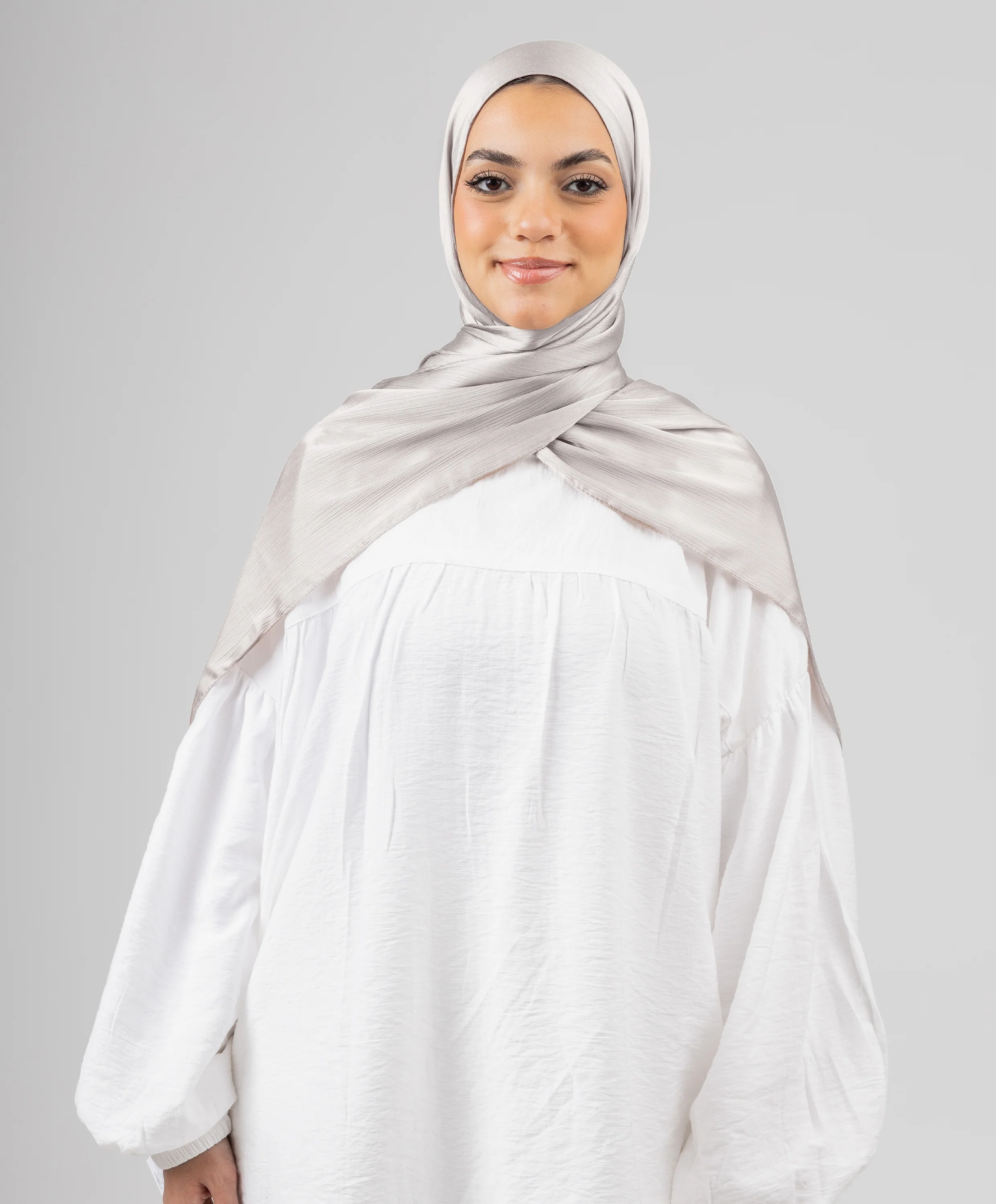 Silk Crinkle Scarf - Image 79