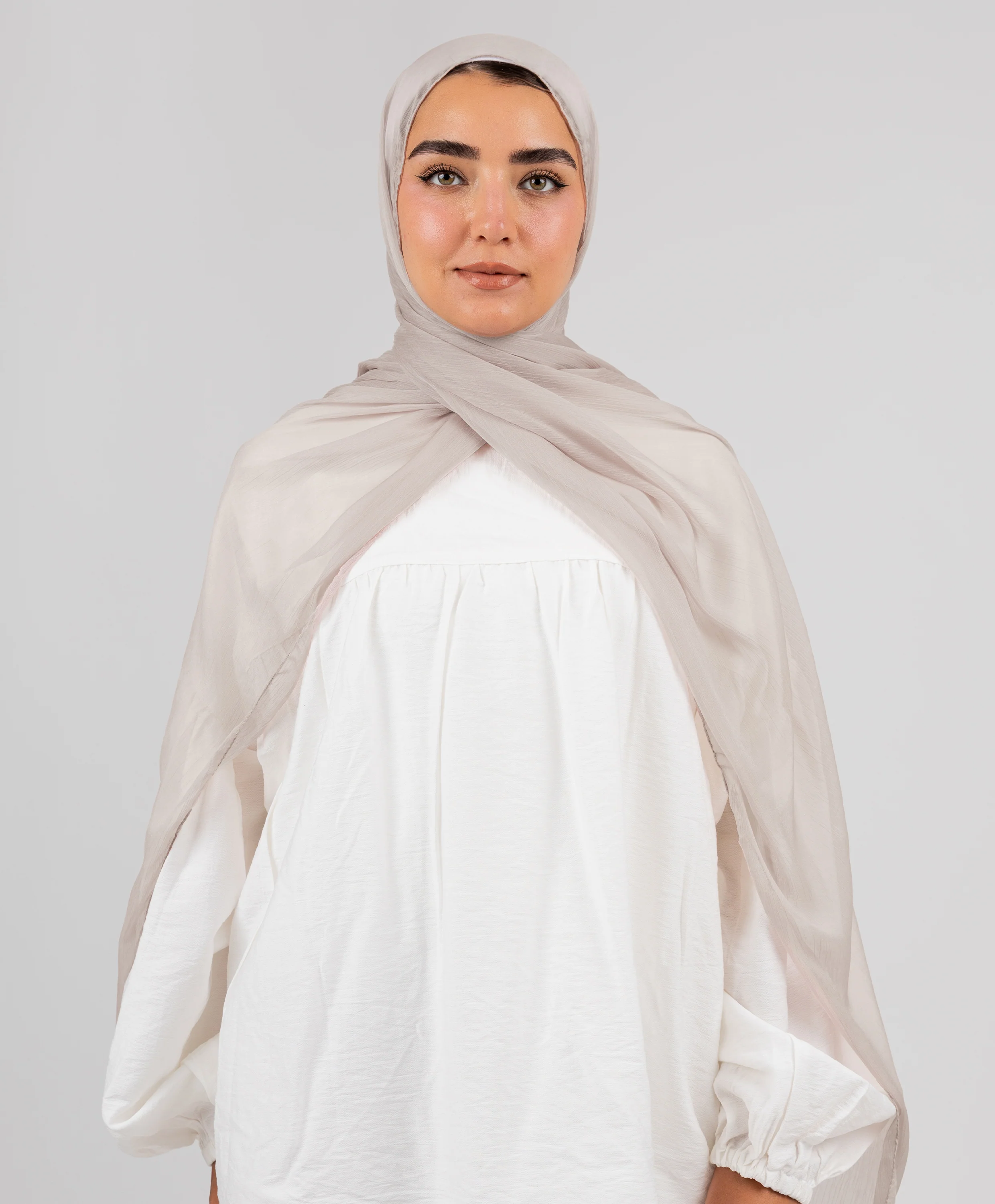 Soft Silk Crinkle Scarf - Image 4