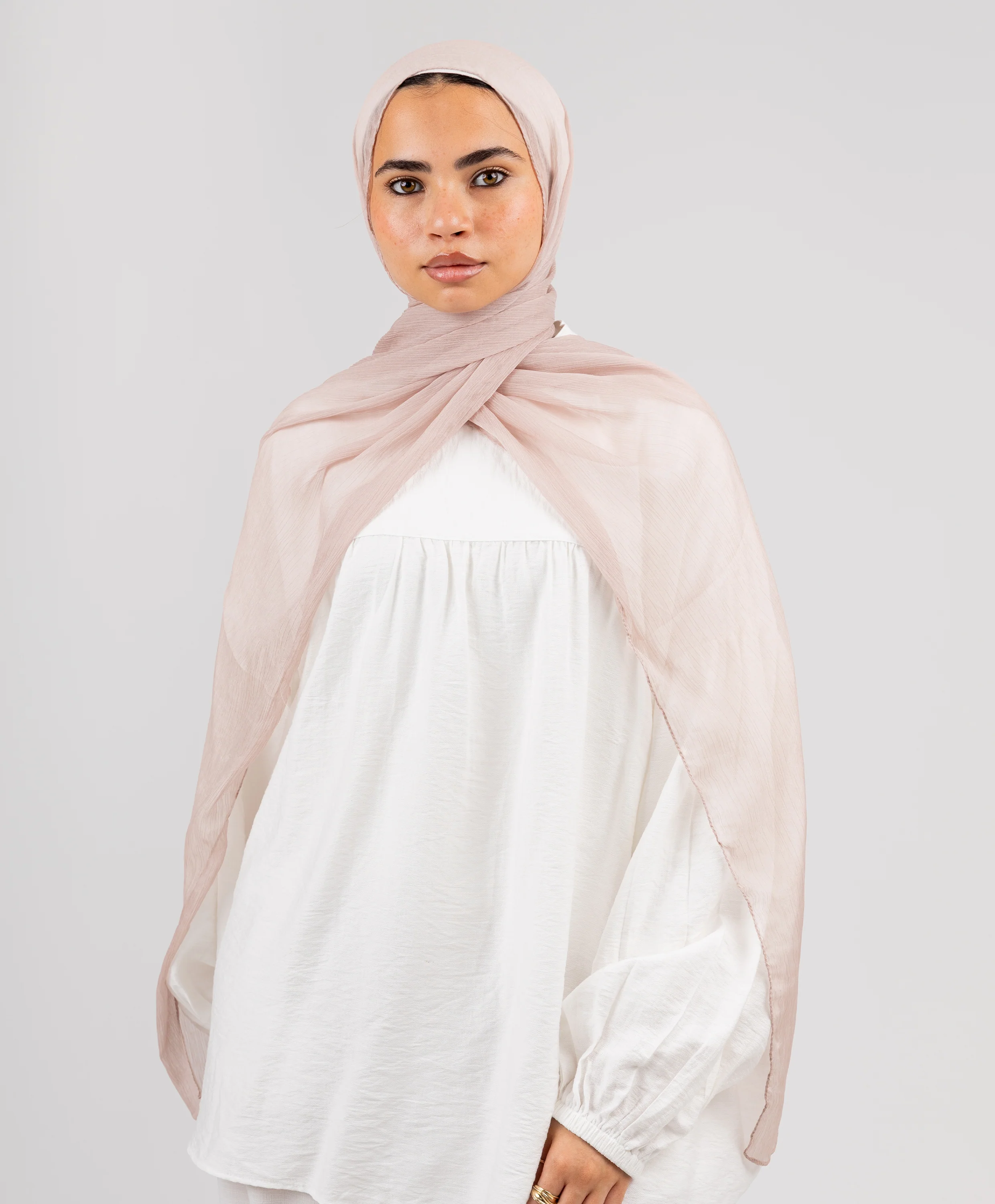 Soft Silk Crinkle Scarf - Image 5