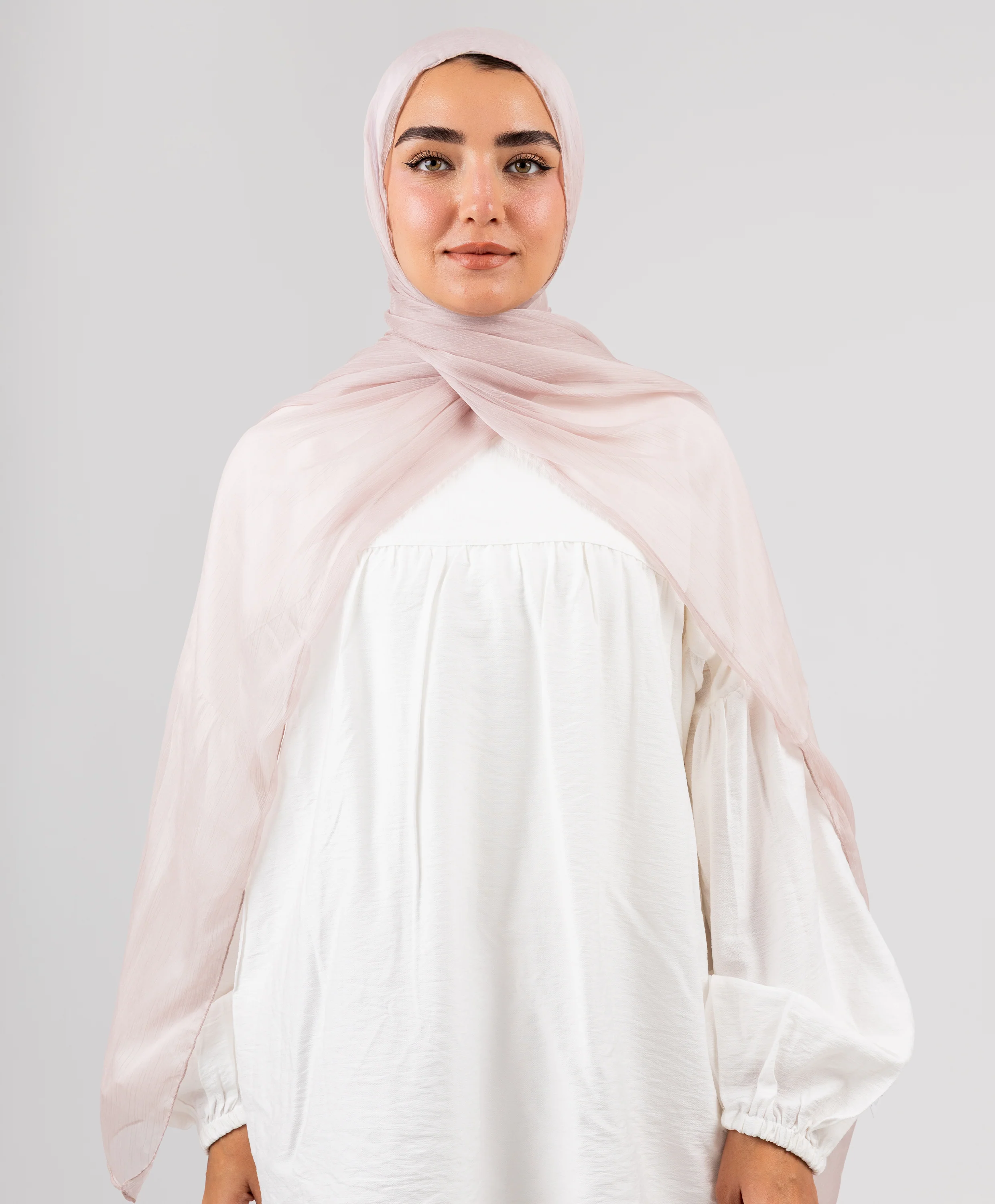 Soft Silk Crinkle Scarf - Image 6