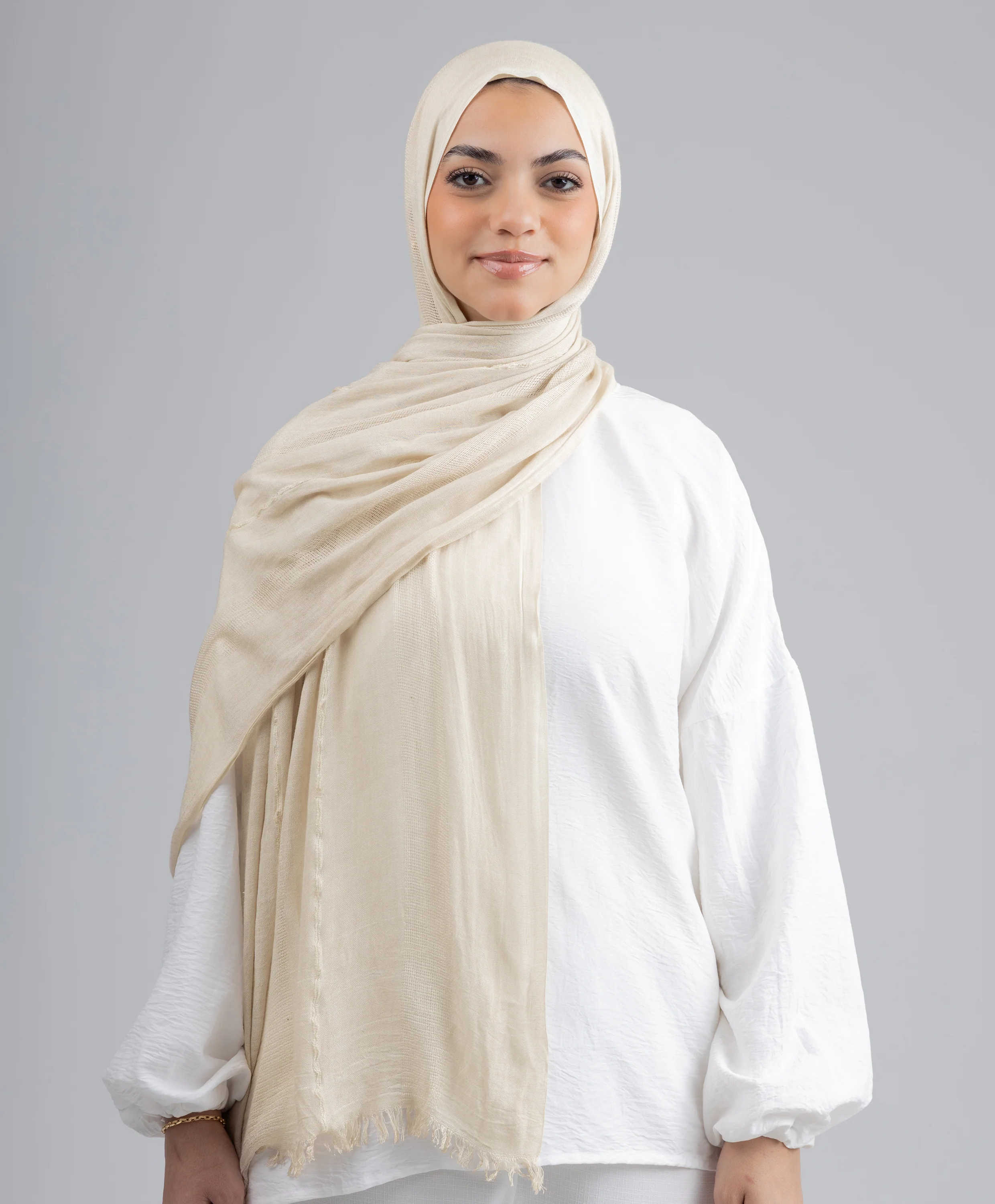 Soft Linen Scarf - Image 3