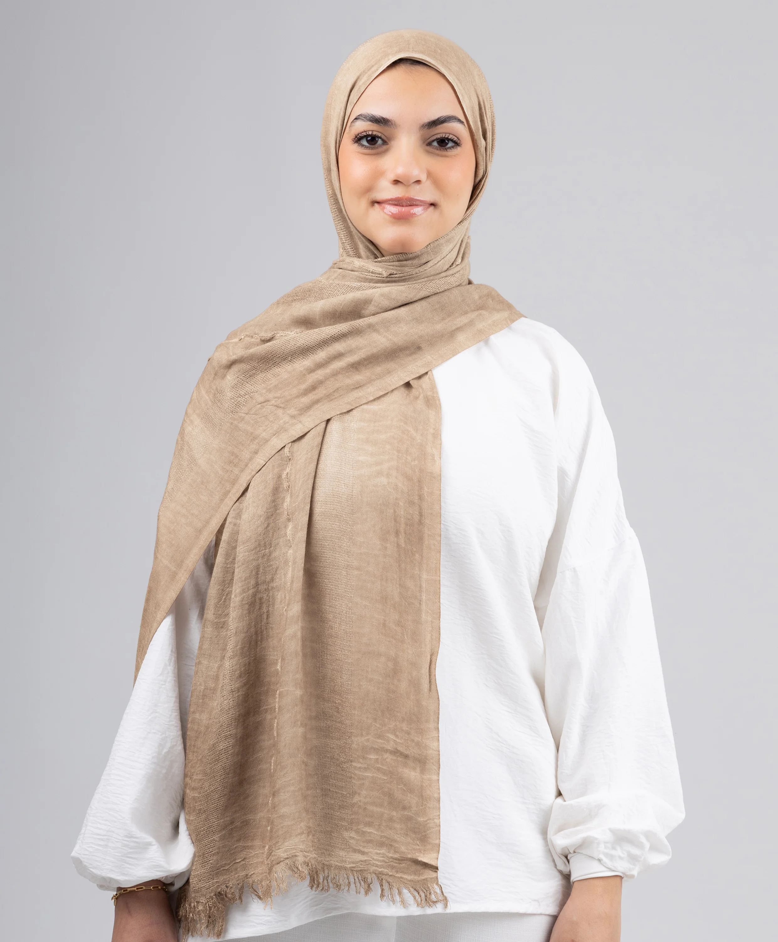 Soft Linen Scarf - Image 6