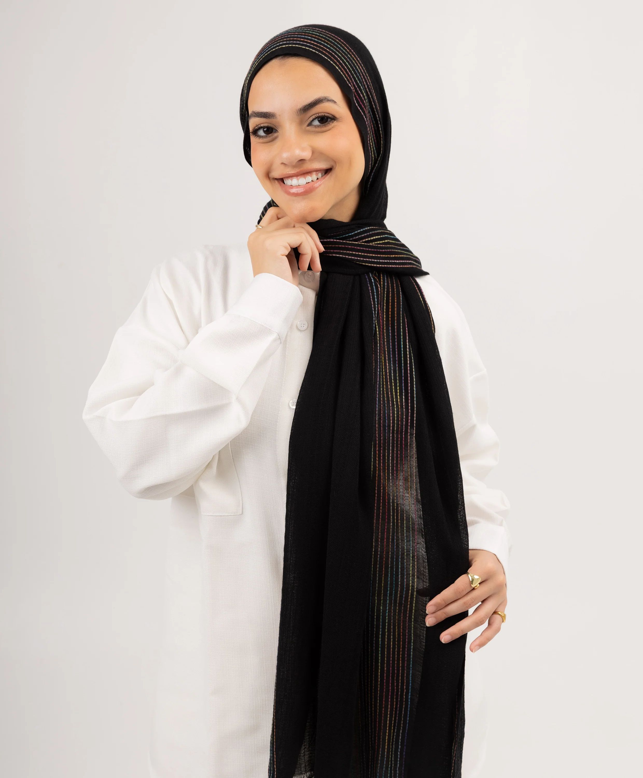 Stripe Bocca Scarf - Image 6