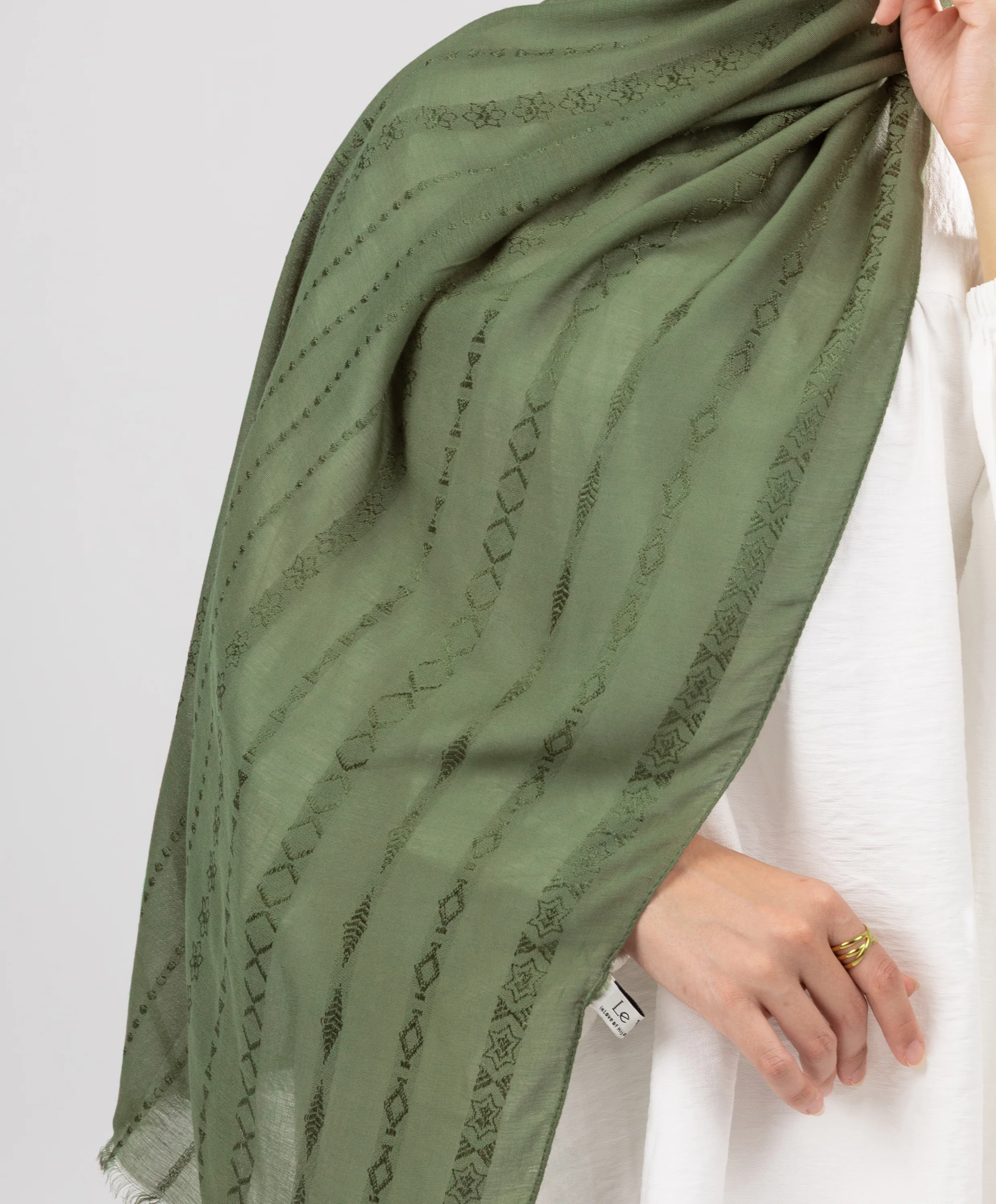Swank Linen Scarf - Image 2