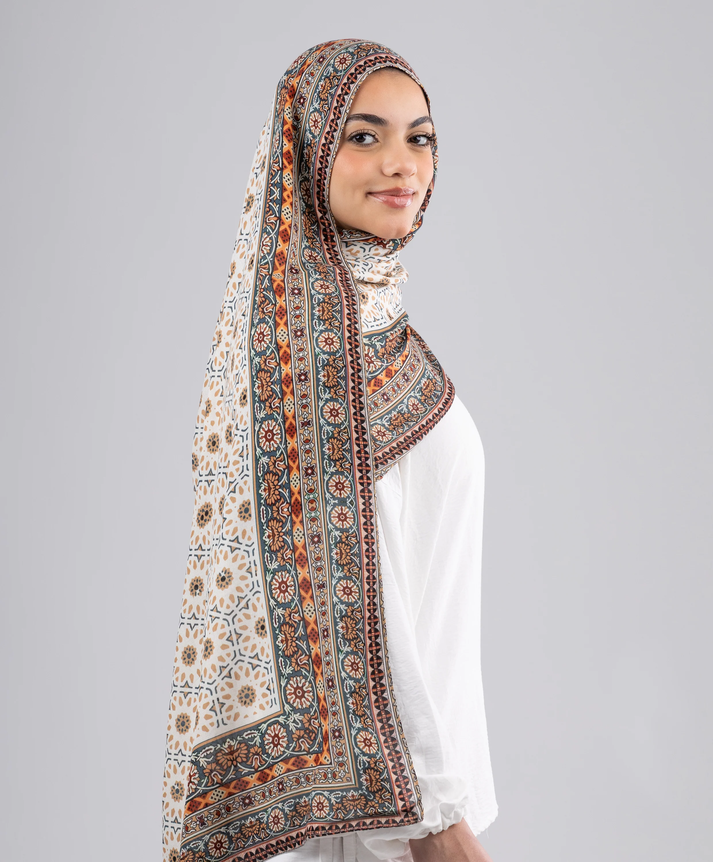 Vintage Modal Scarf