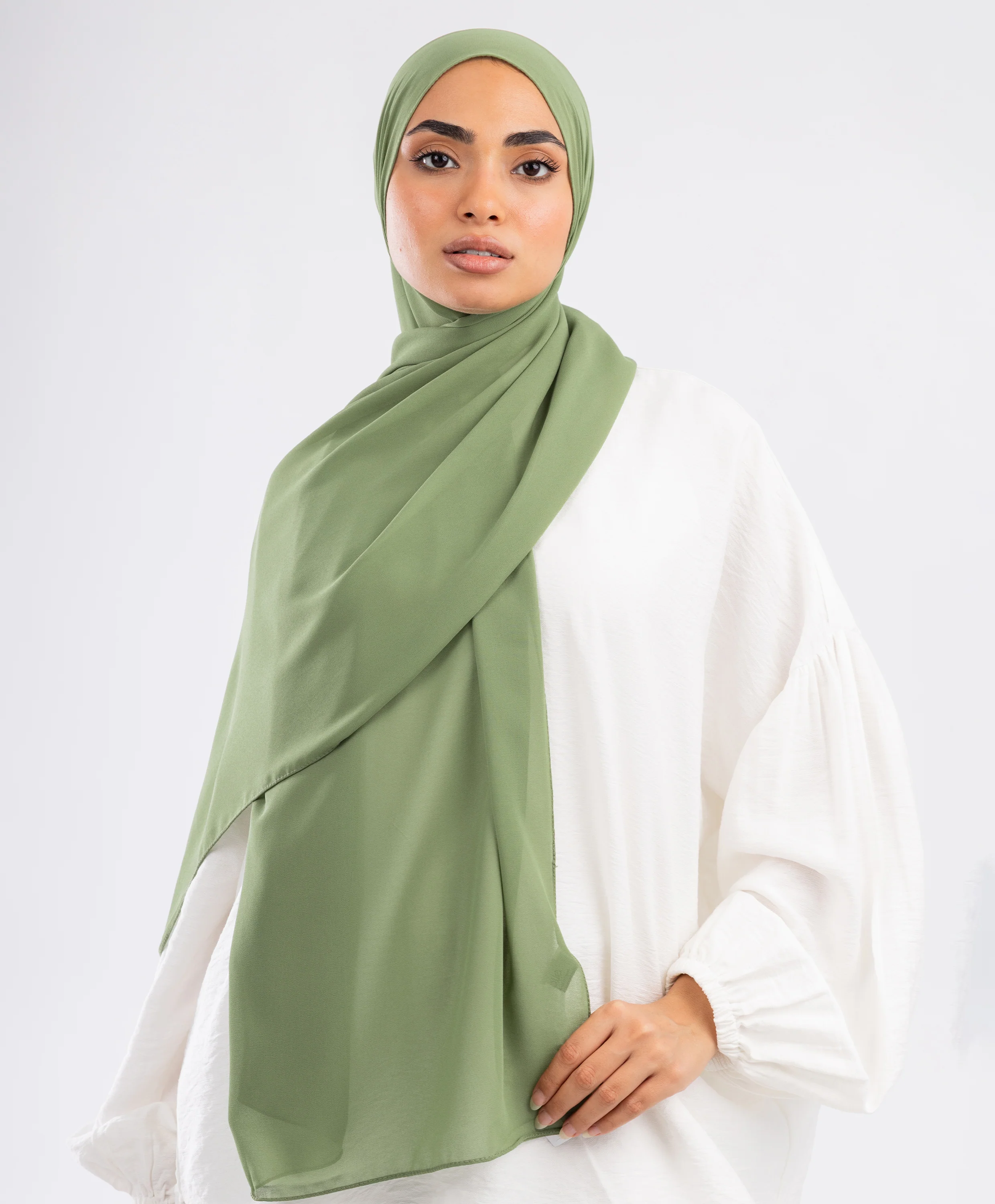 Vital Chiffon Scarf (Big Size) - Image 68