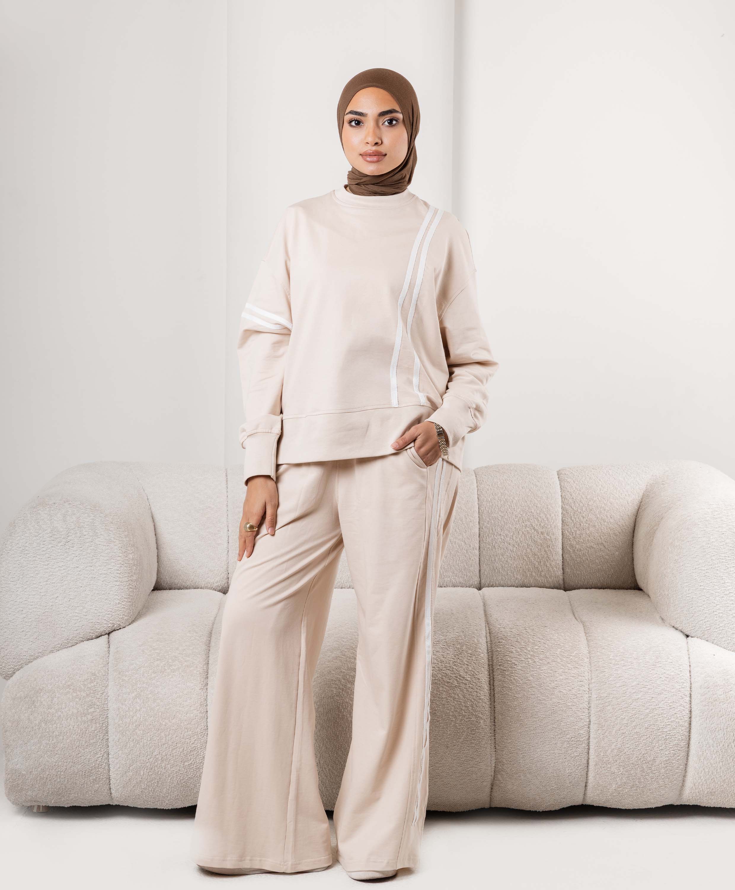 White Stripes Cotton Set - Image 6
