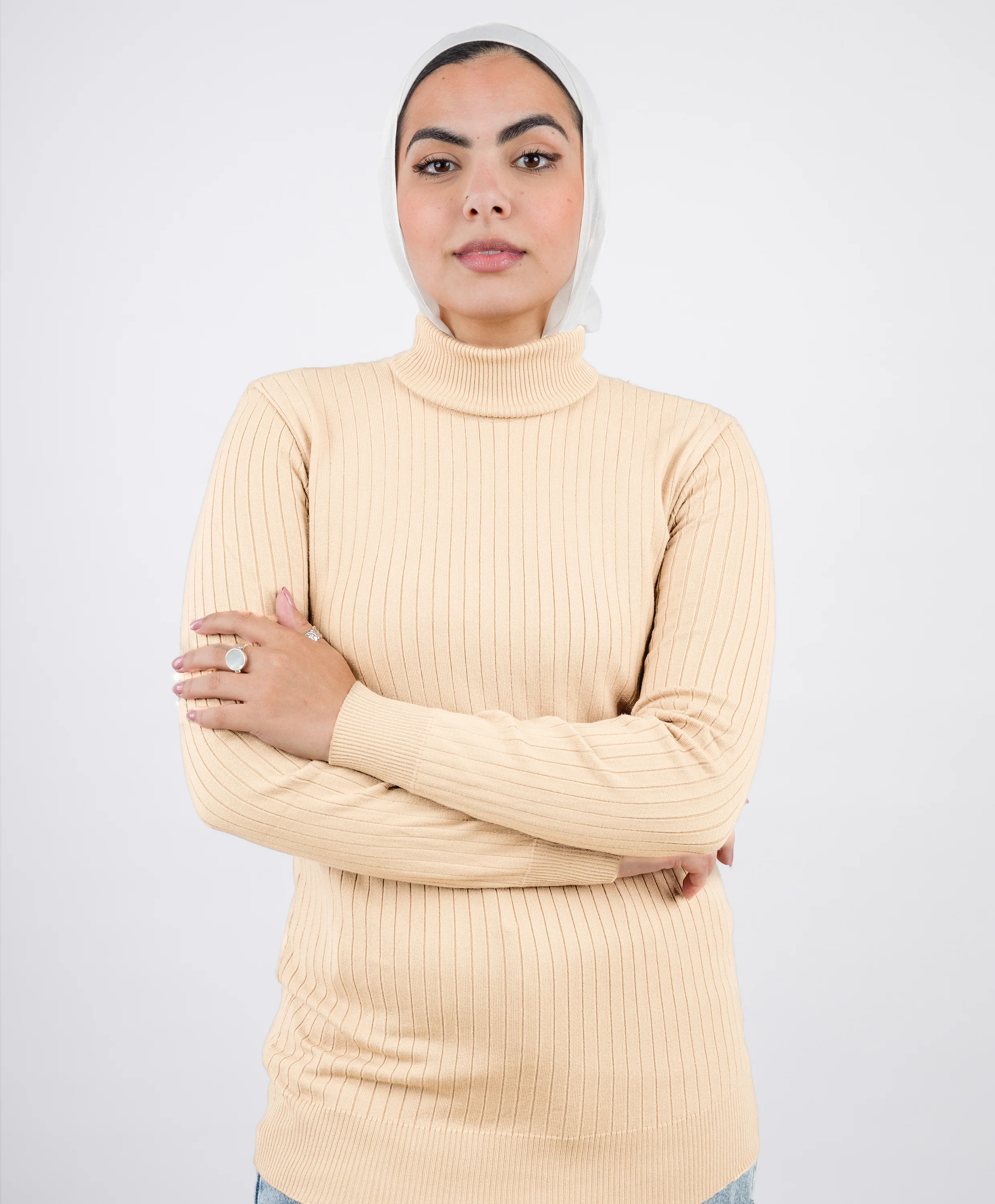Wide Ribbed Basic Pullover - Image 15