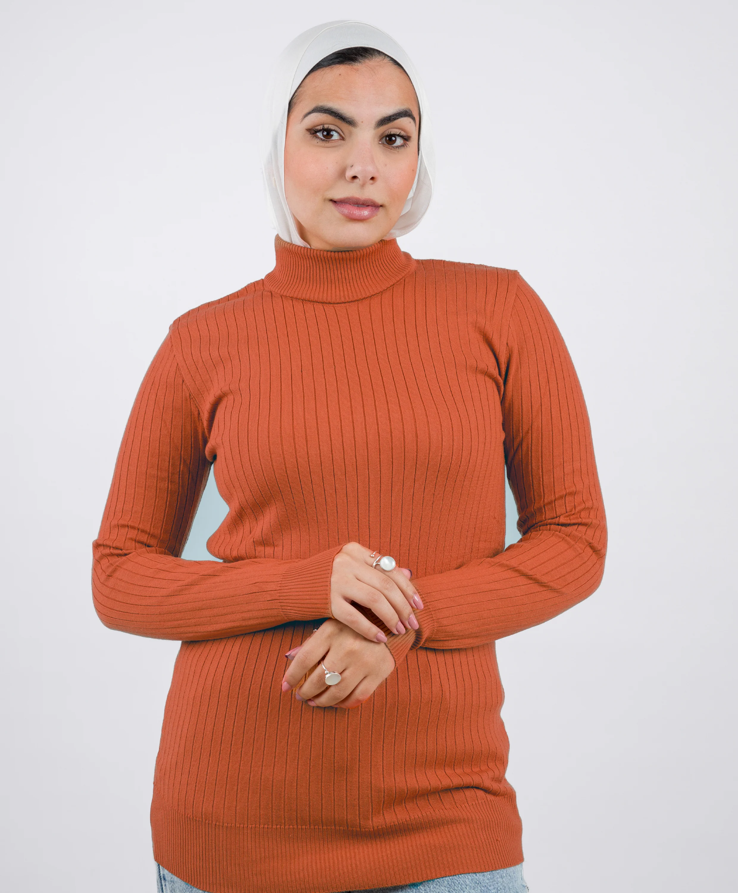 Wide Ribbed Basic Pullover - Image 18